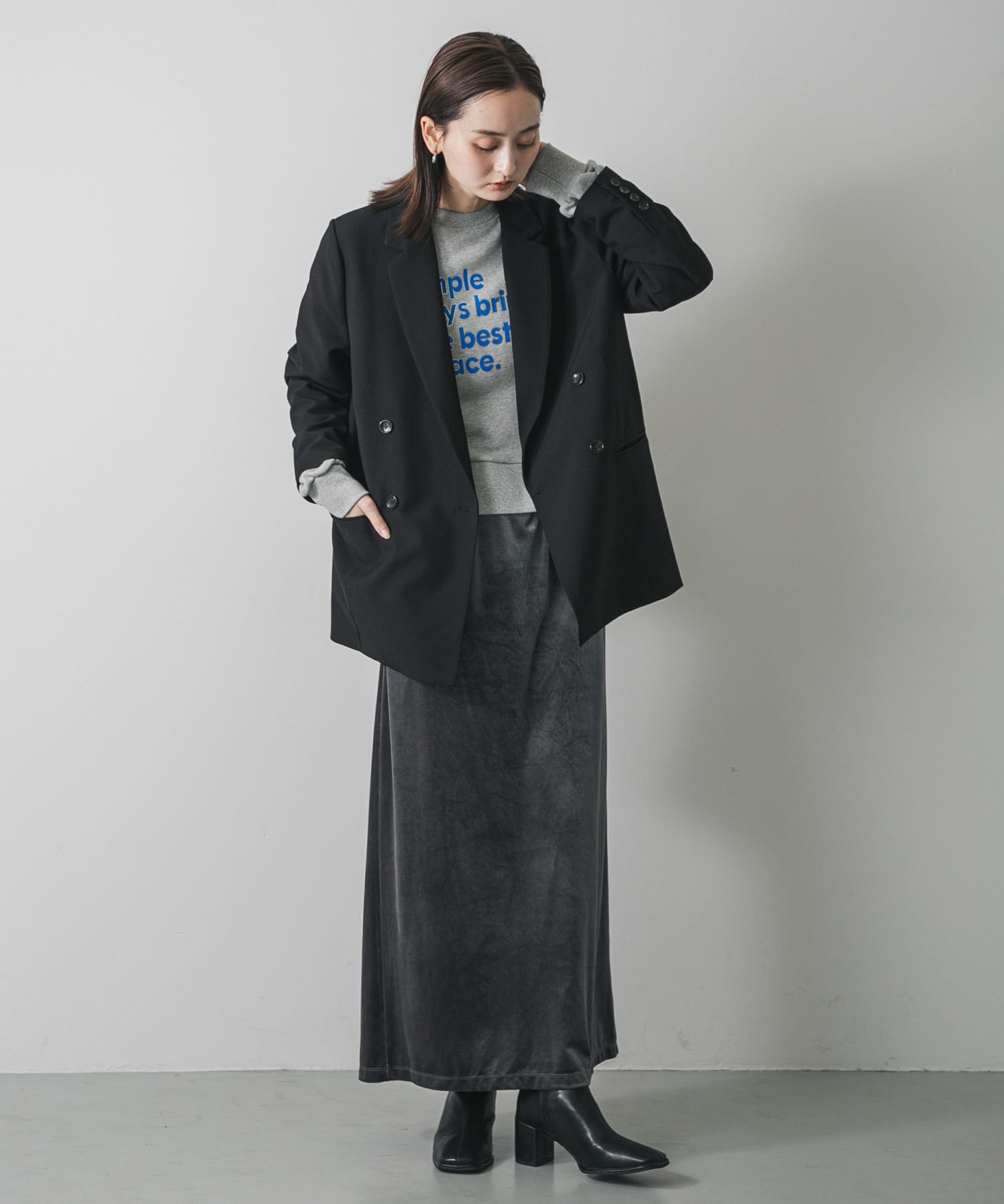 身長：169cm サイズ：M