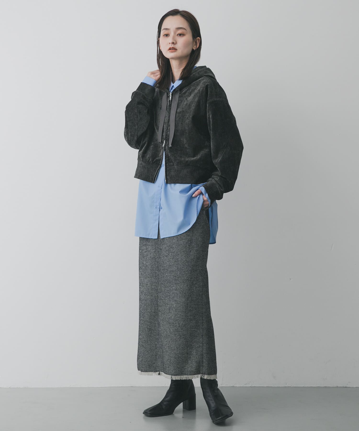 身長：169cm サイズ：M