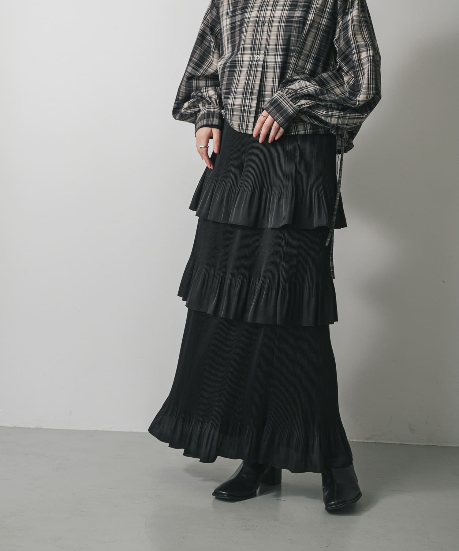 身長：158cm サイズ：one