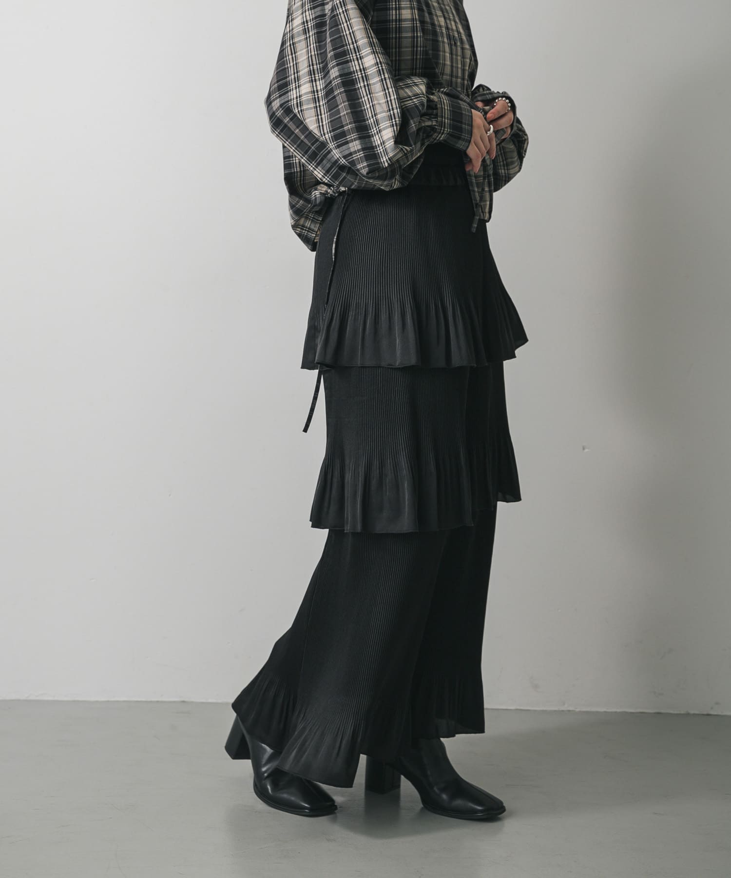 身長：158cm サイズ：one