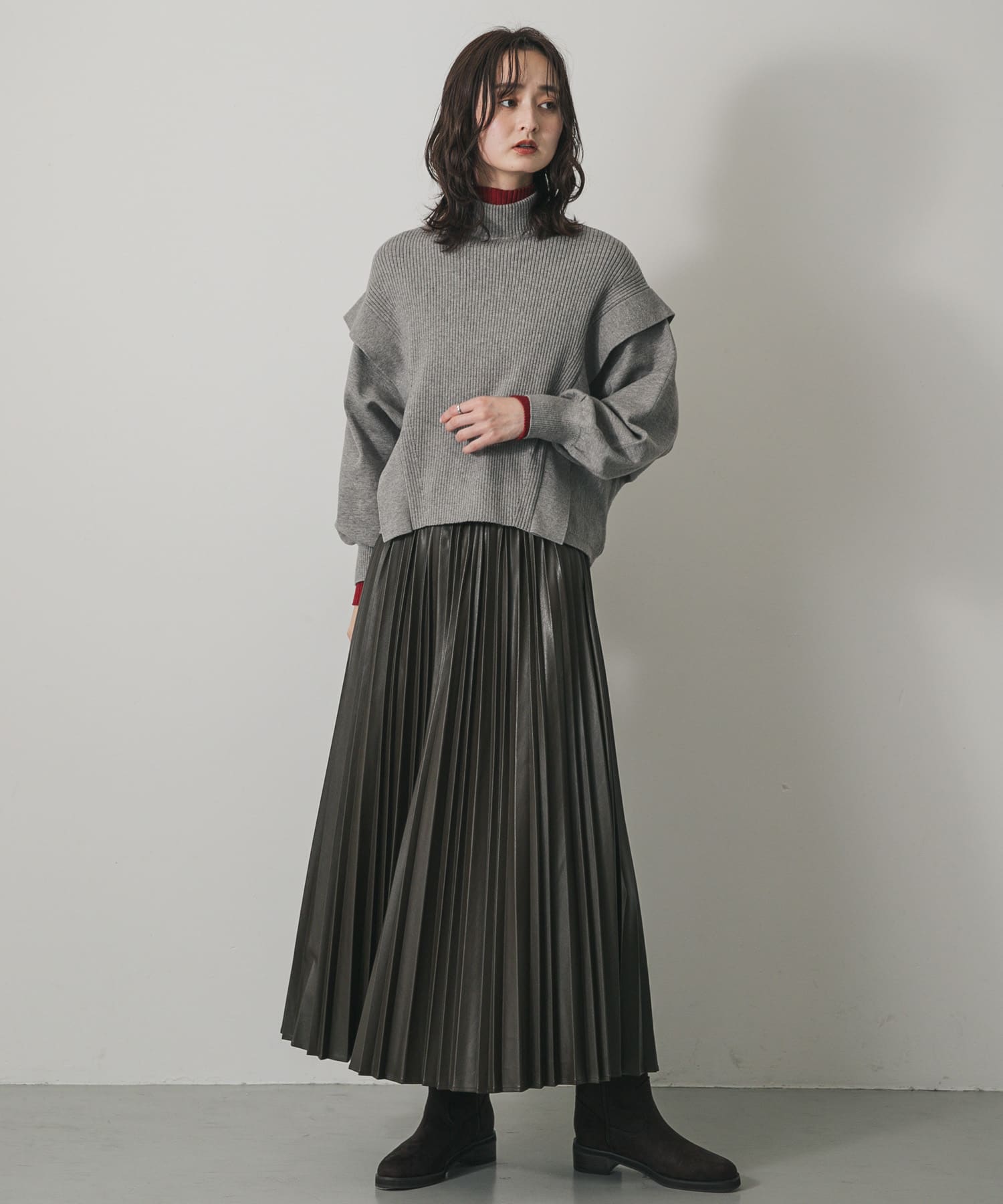 身長：169cm サイズ：one