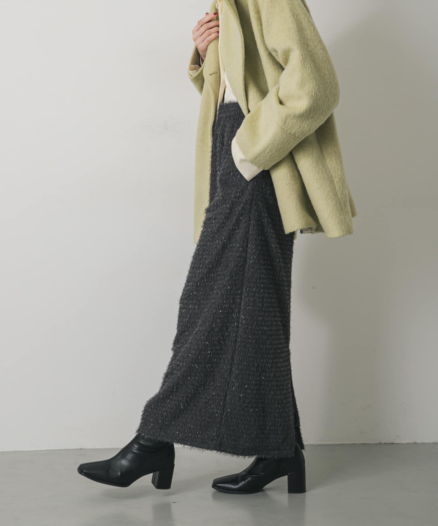 身長：169cm サイズ：one