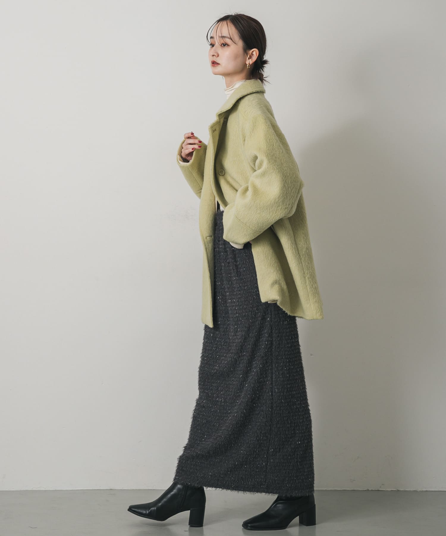 身長：169cm サイズ：one