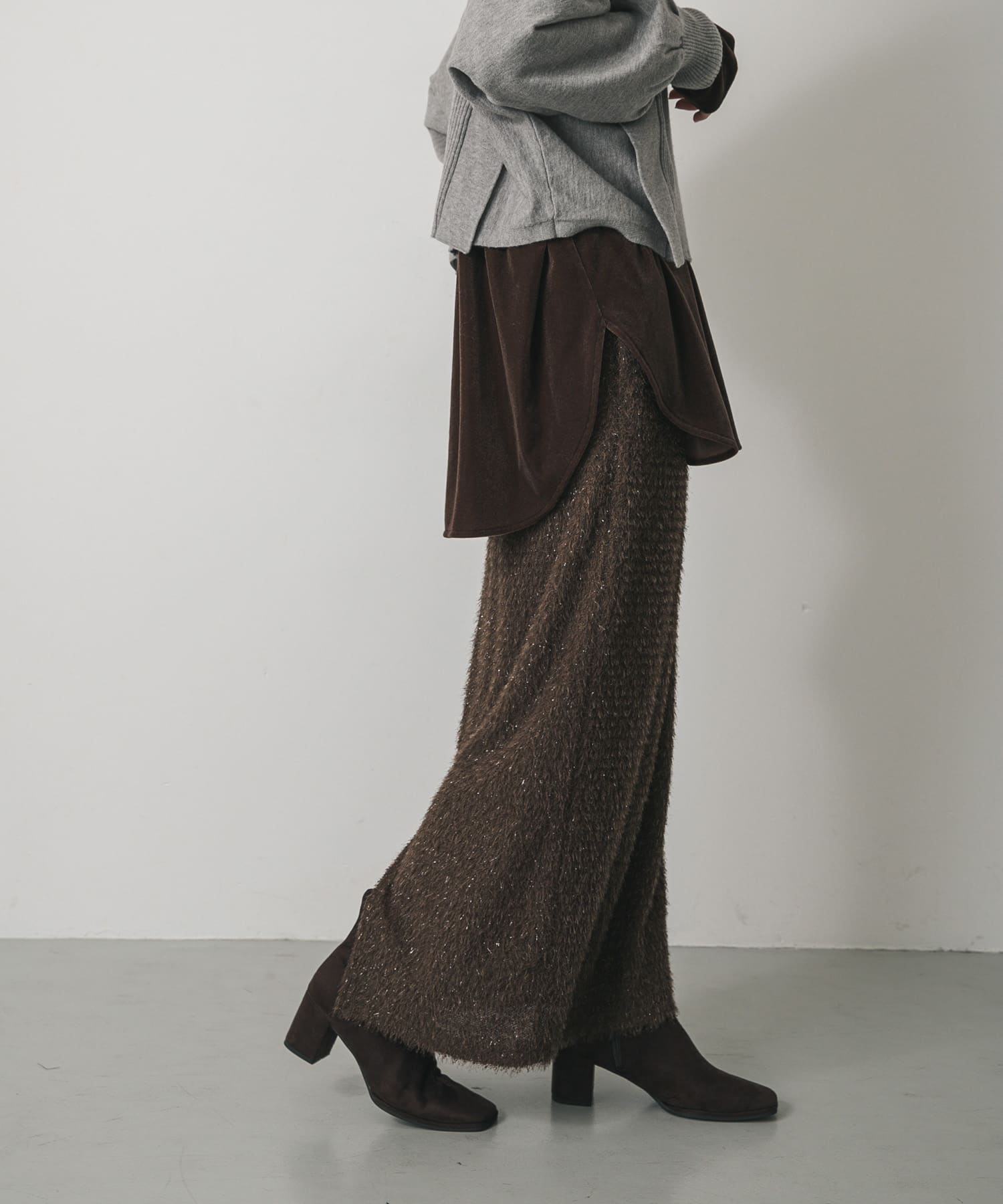 身長：169cm サイズ：one