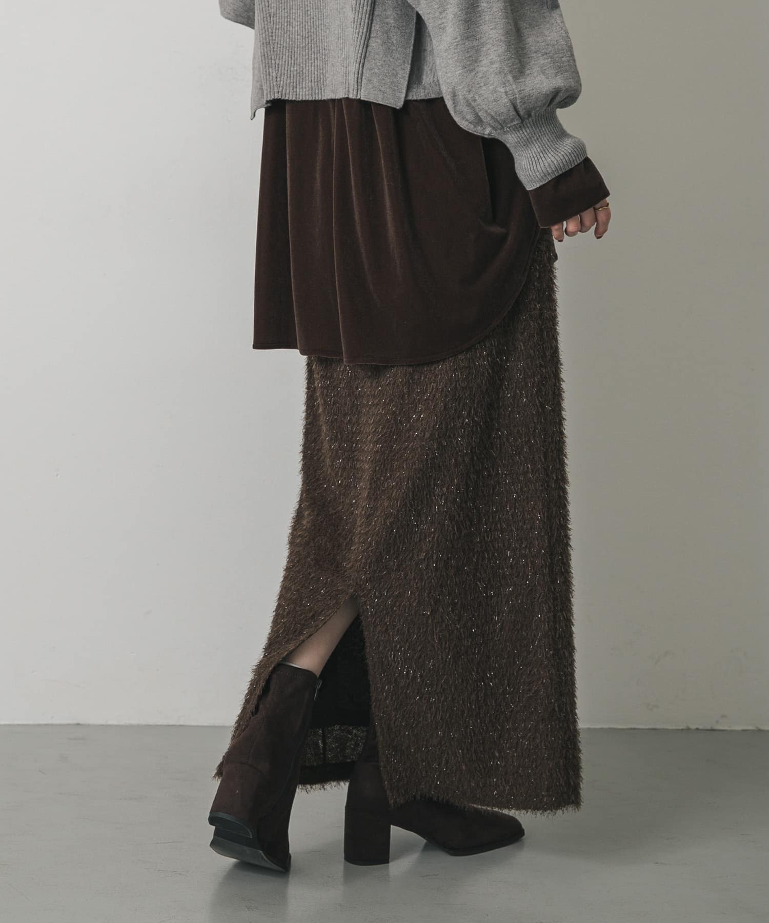 身長：169cm サイズ：one