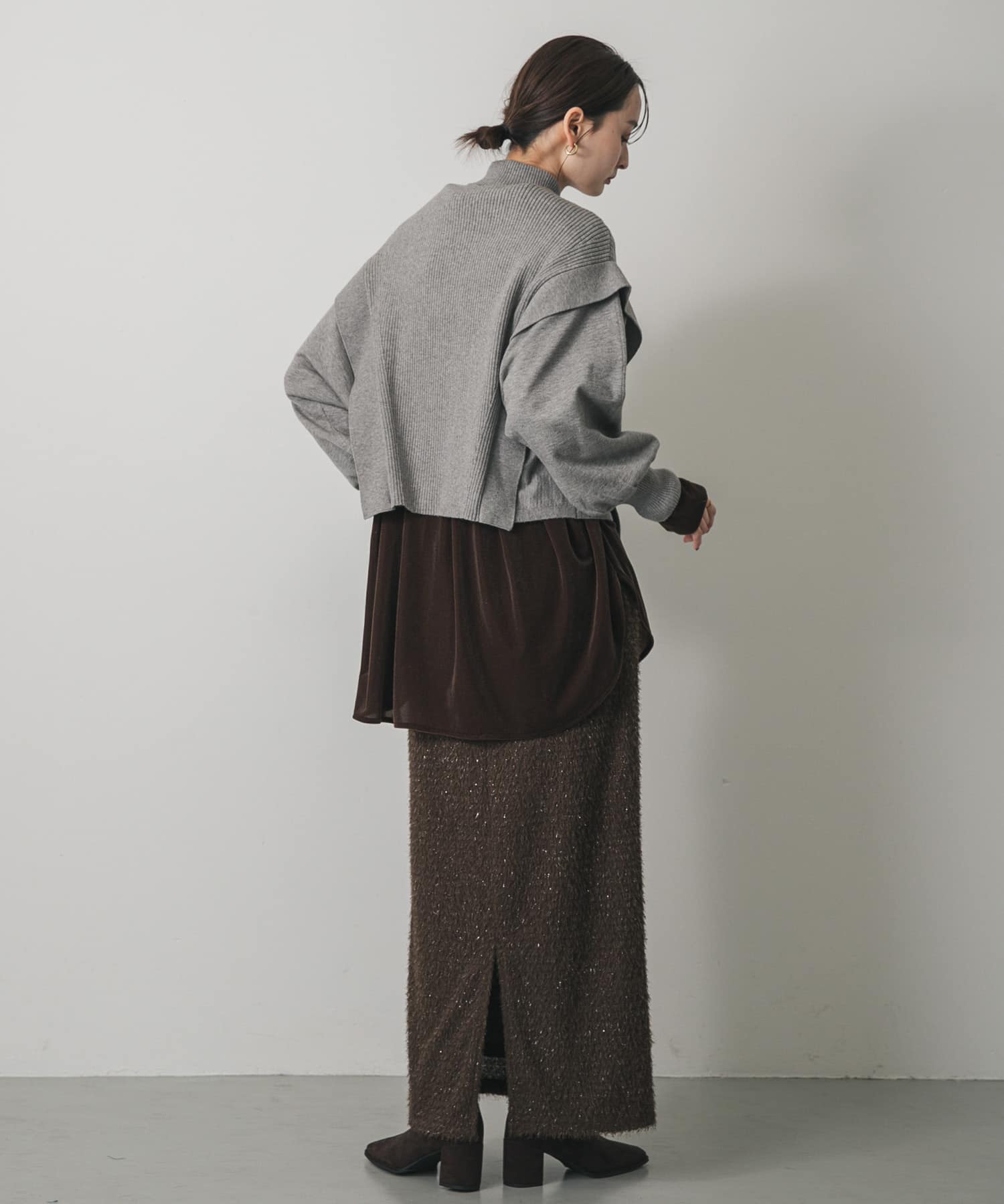 身長：169cm サイズ：one