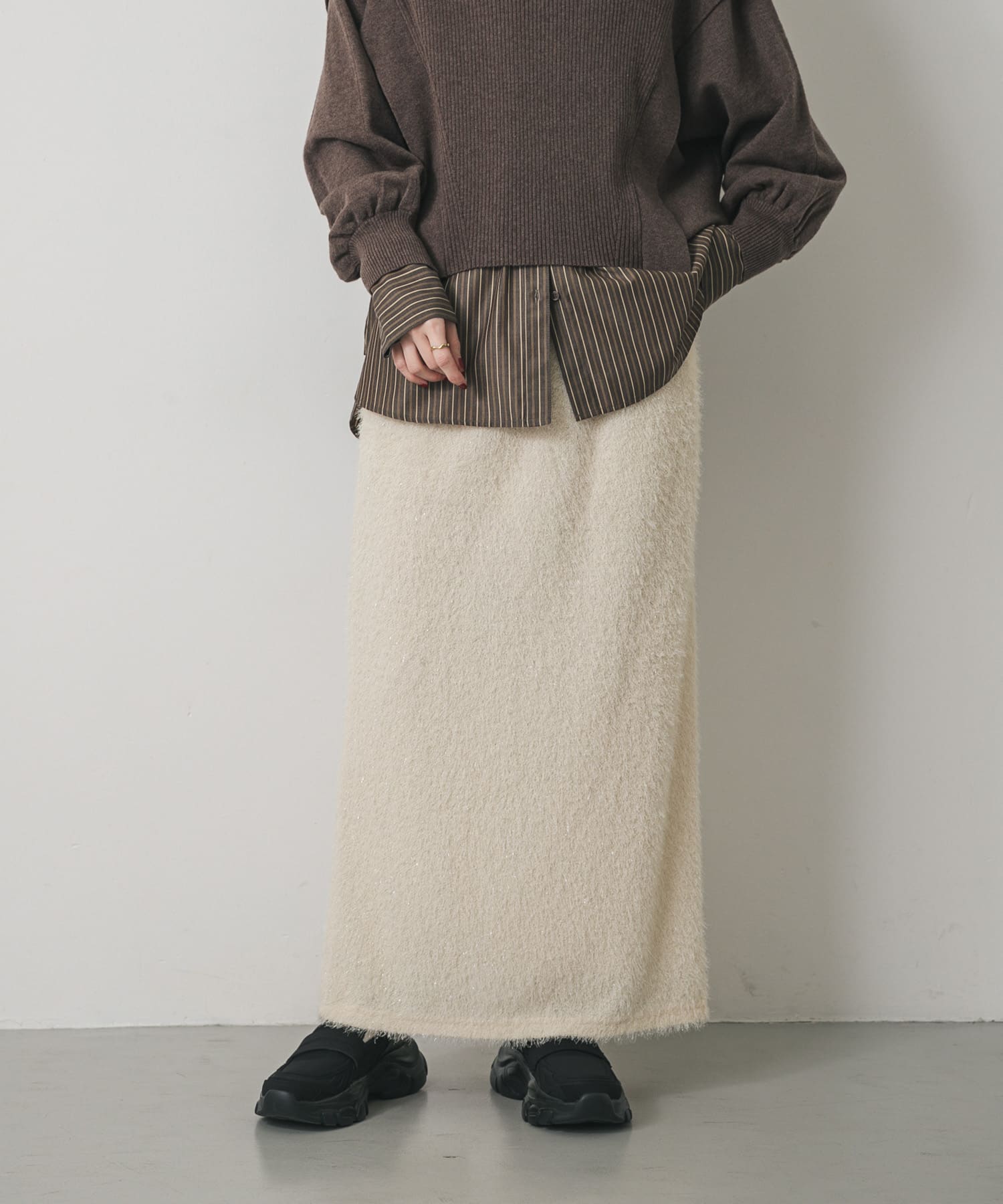 身長：169cm サイズ：one