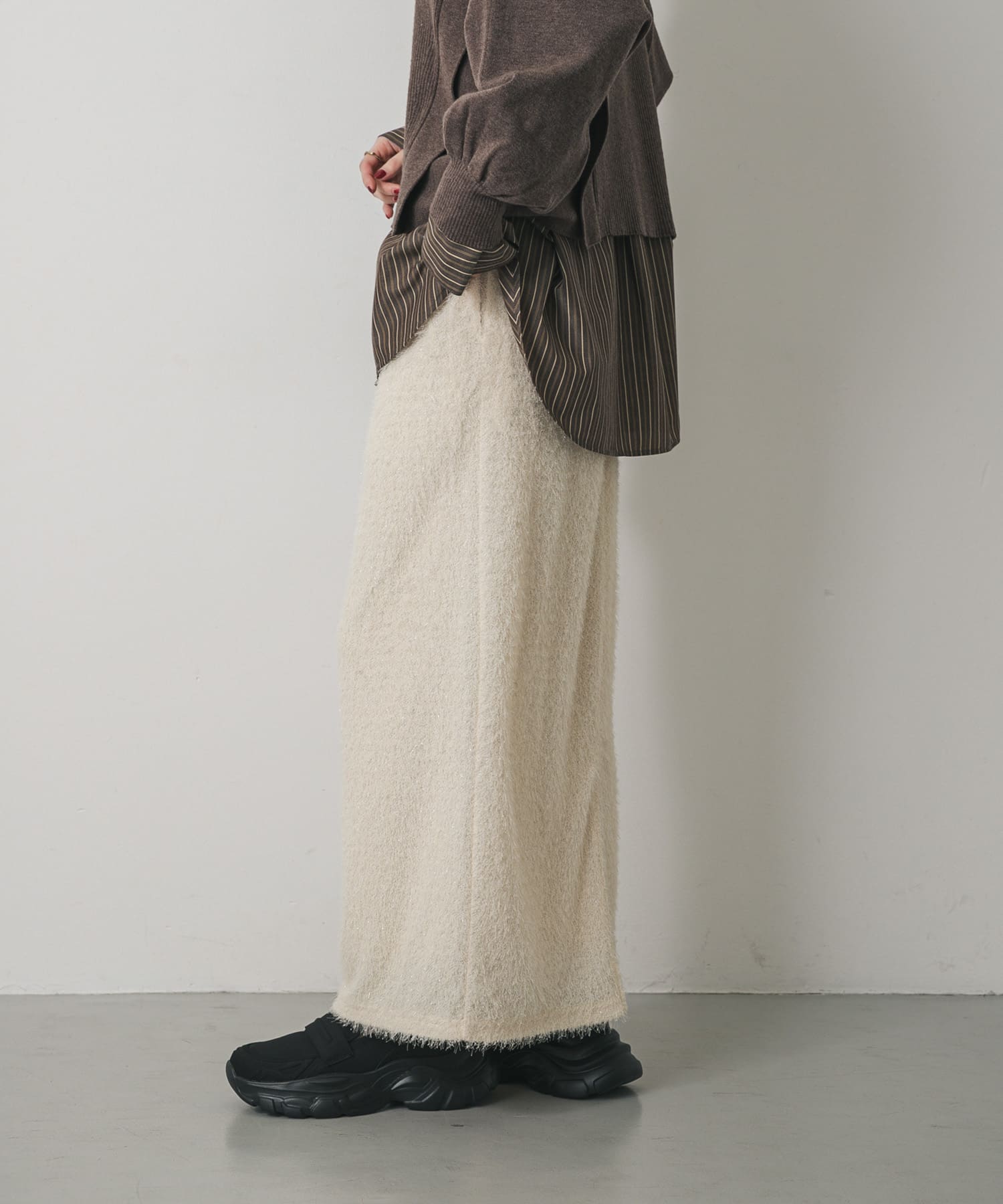 身長：169cm サイズ：one