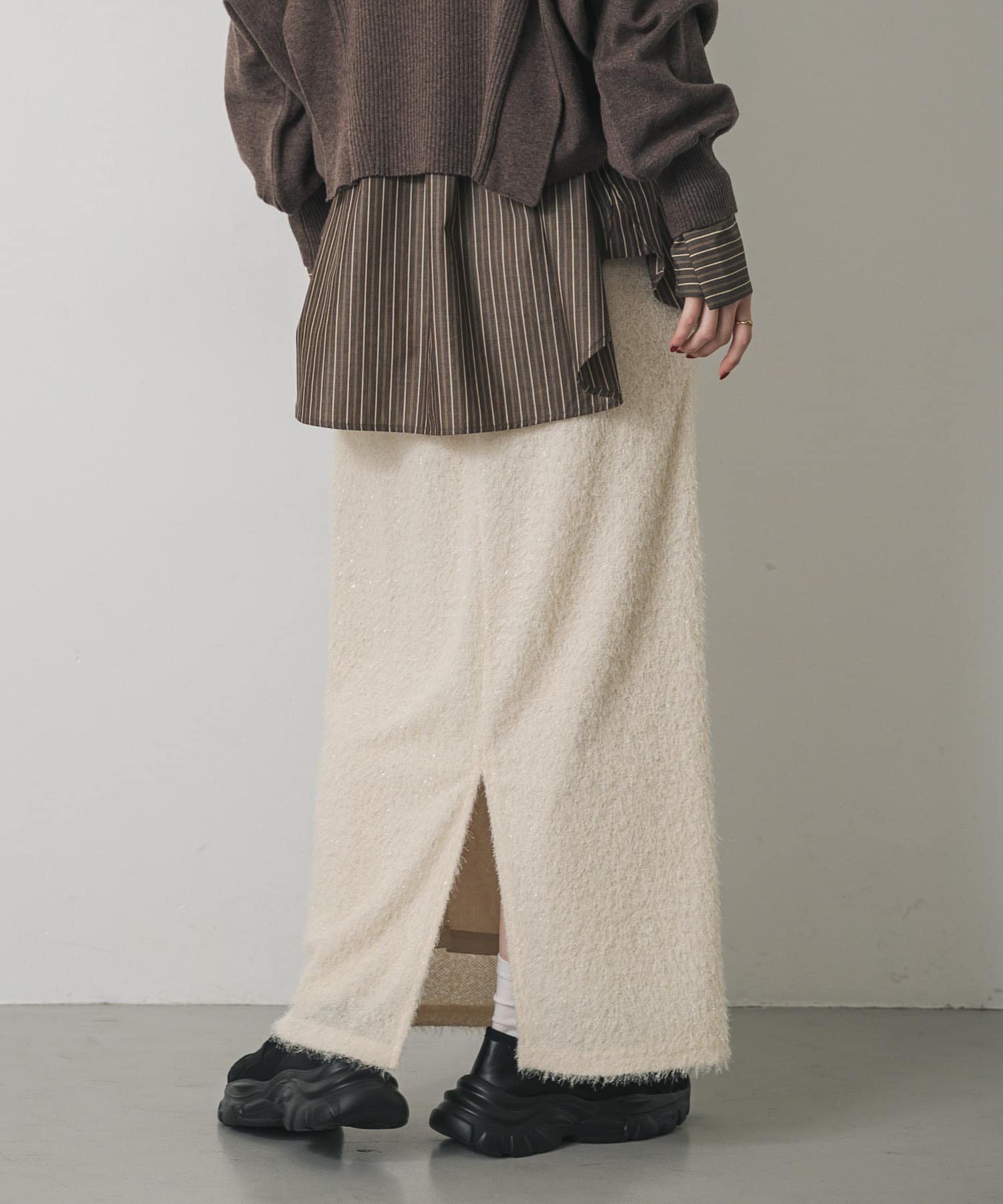 身長：169cm サイズ：one