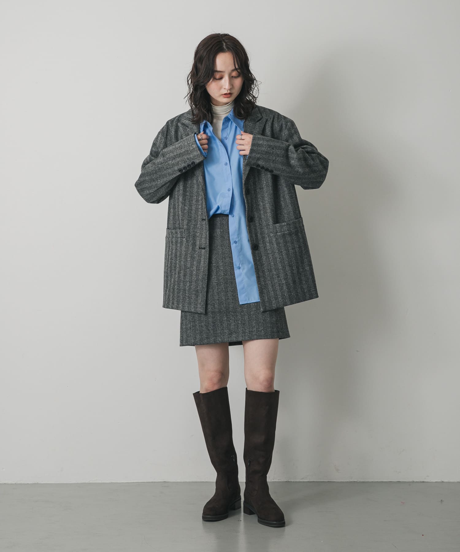 身長：169cm サイズ：M