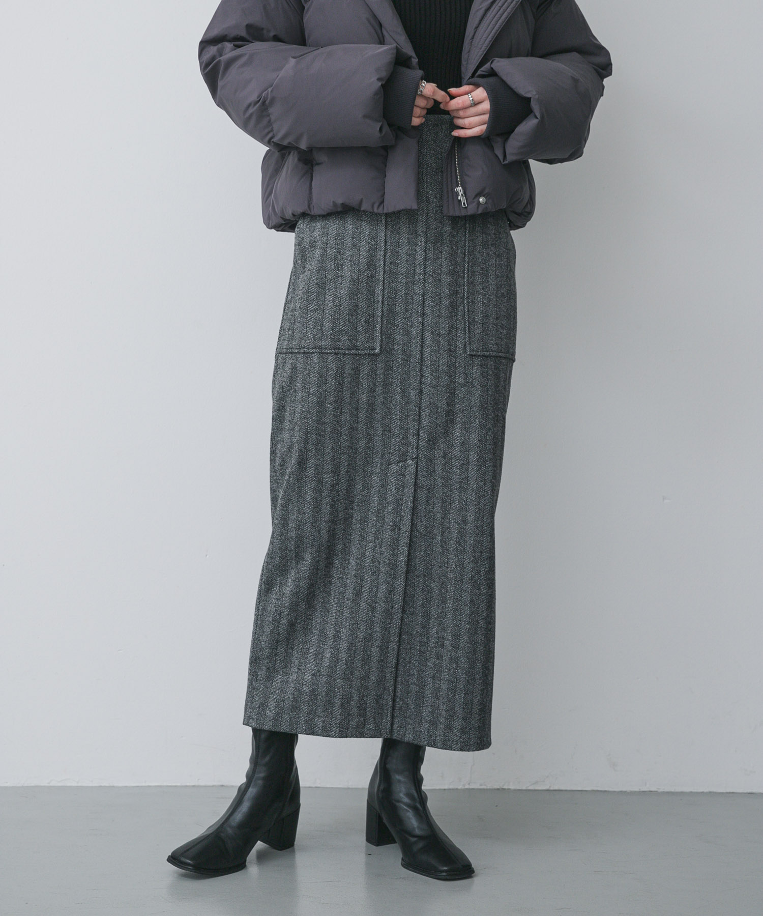 身長：169cm サイズ：L