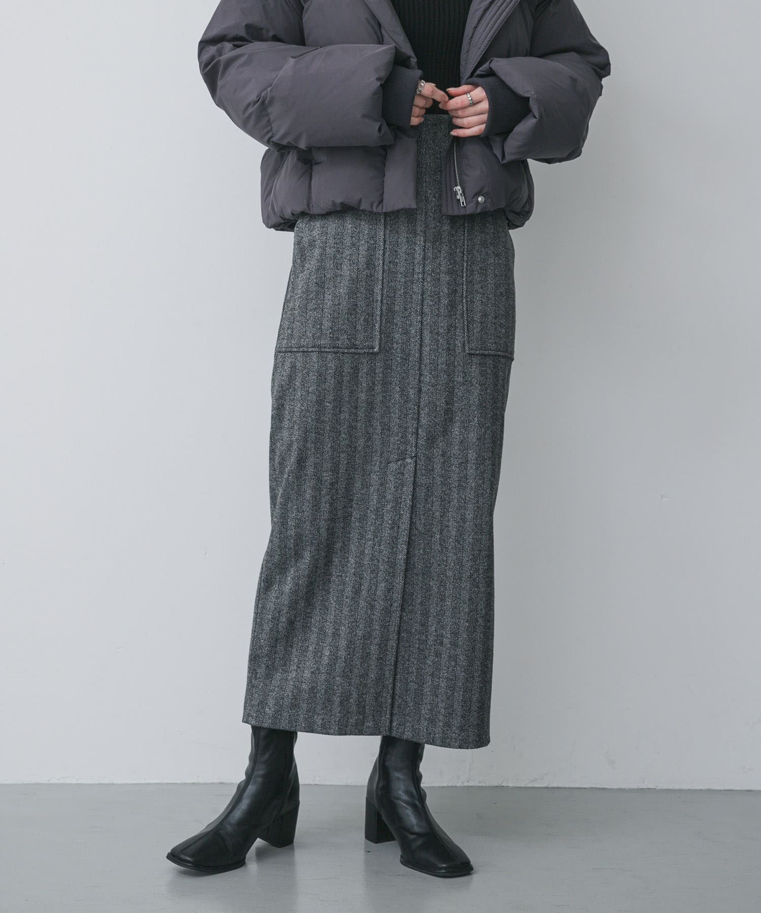 身長：169cm サイズ：L