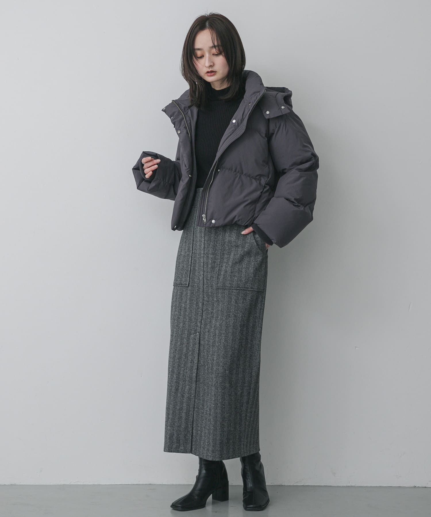 身長：169cm サイズ：L