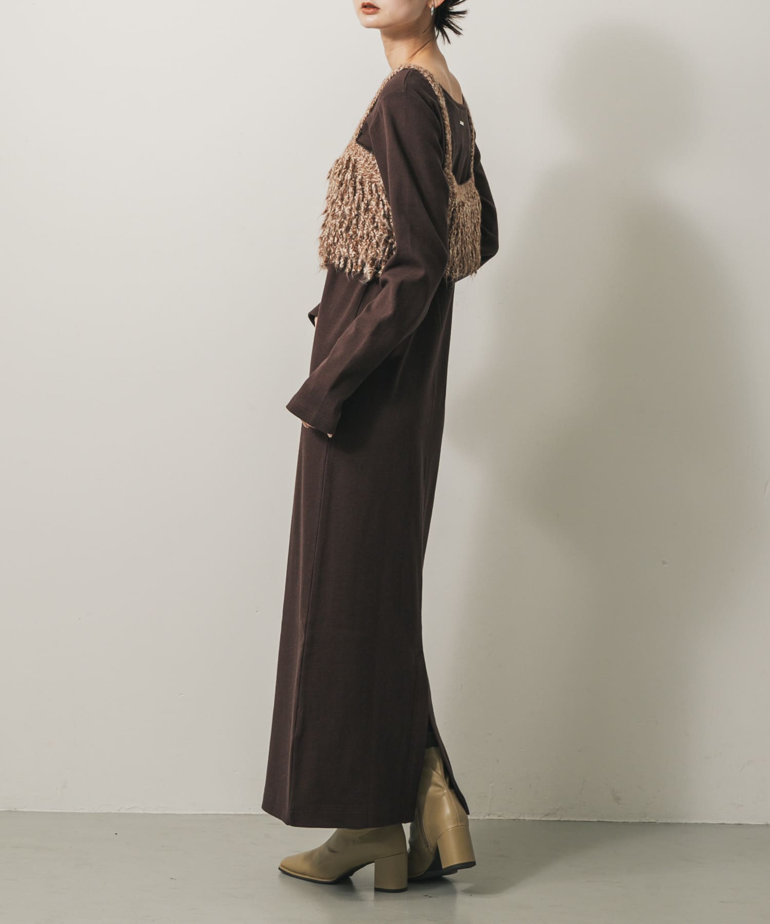 身長：169cm サイズ：one