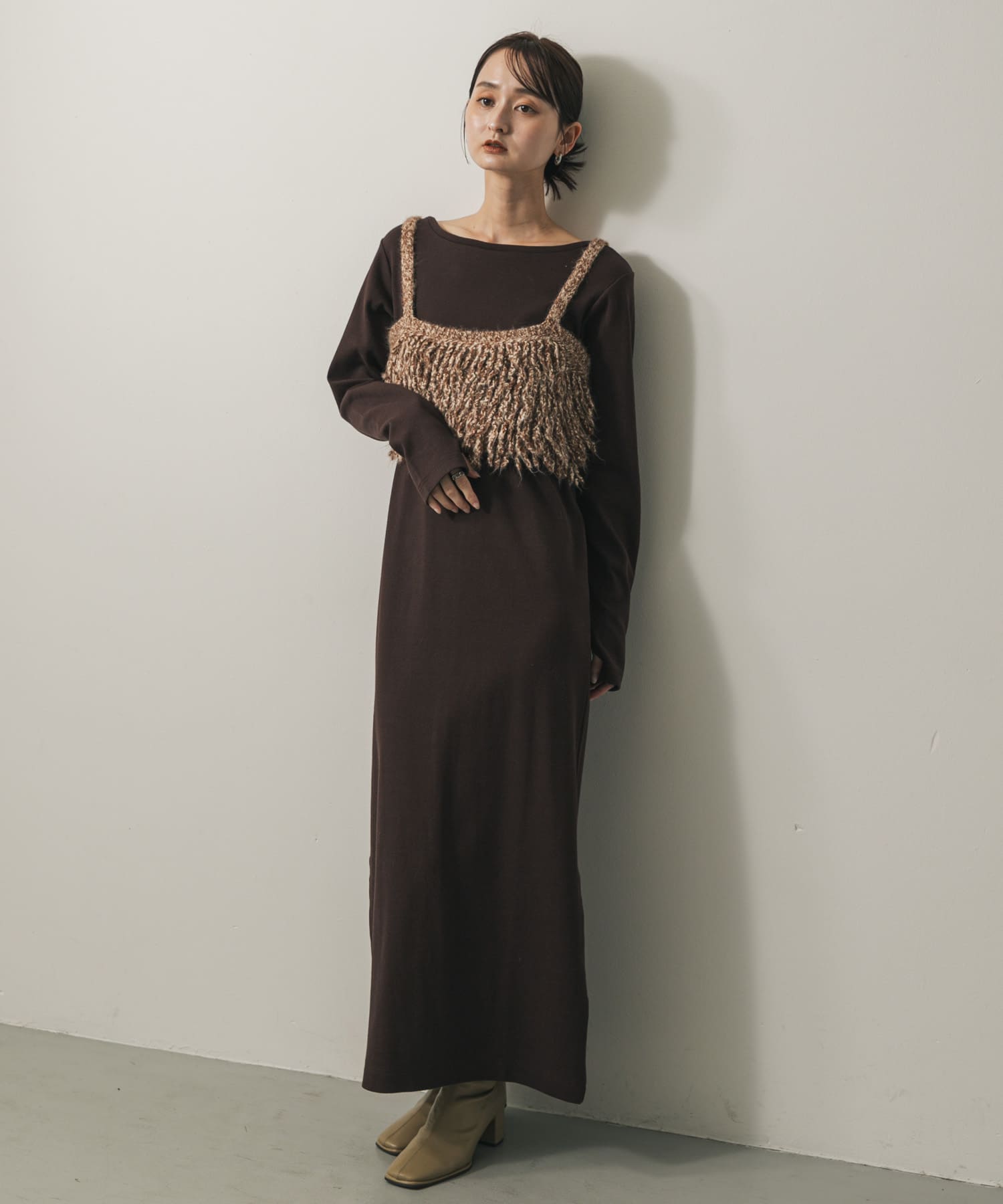 身長：169cm サイズ：one