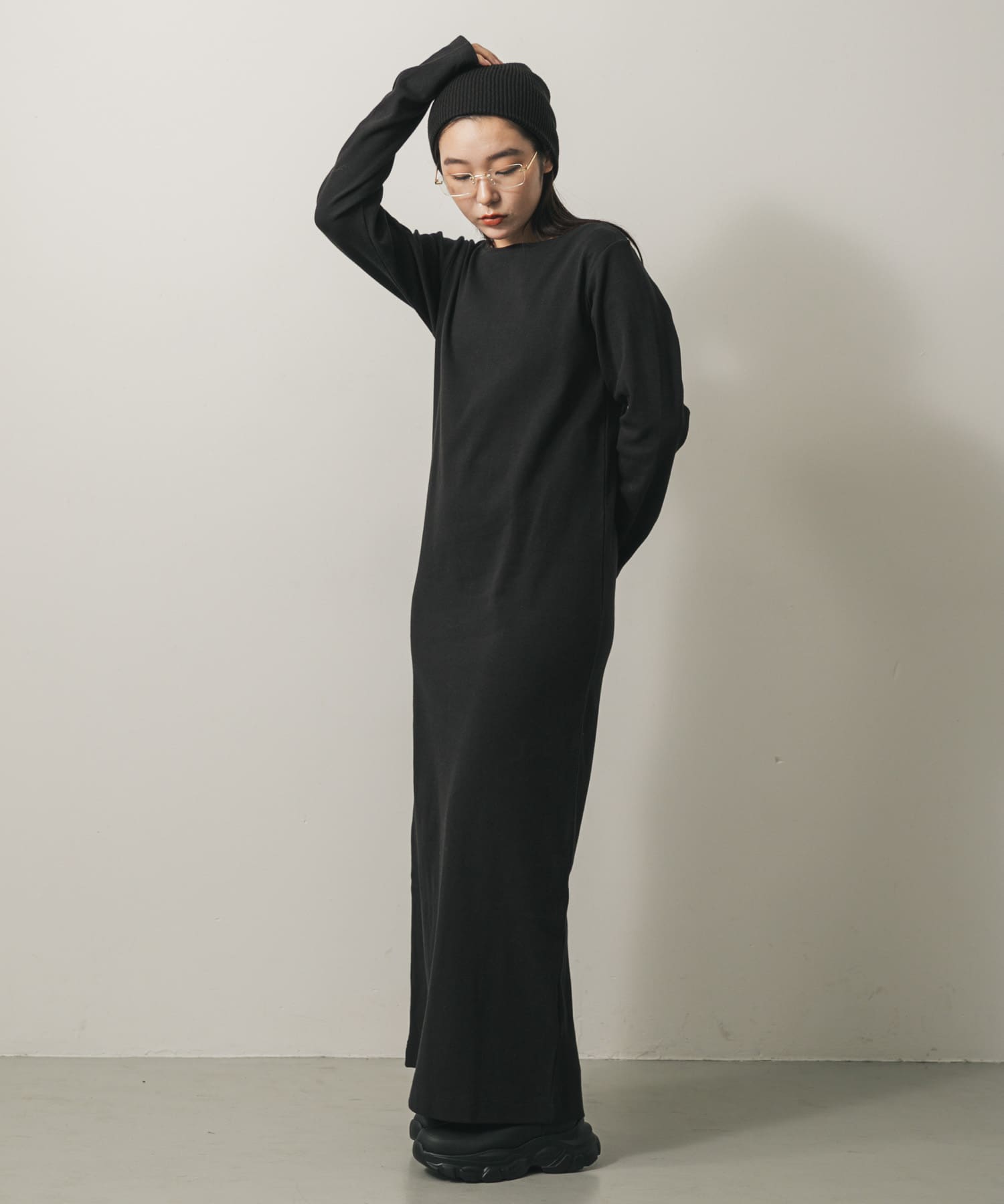 身長：158cm サイズ：one