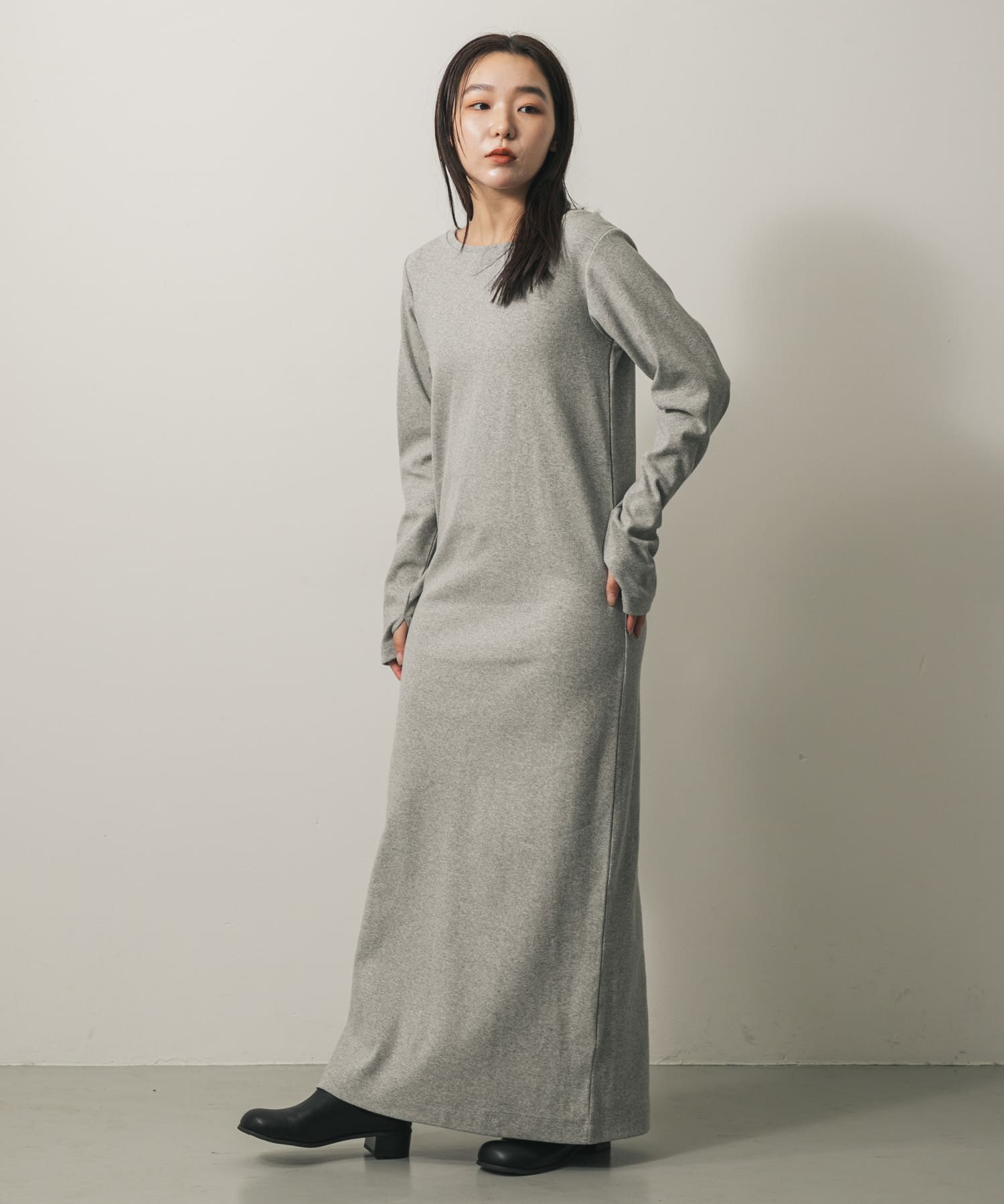 身長：158cm サイズ：one