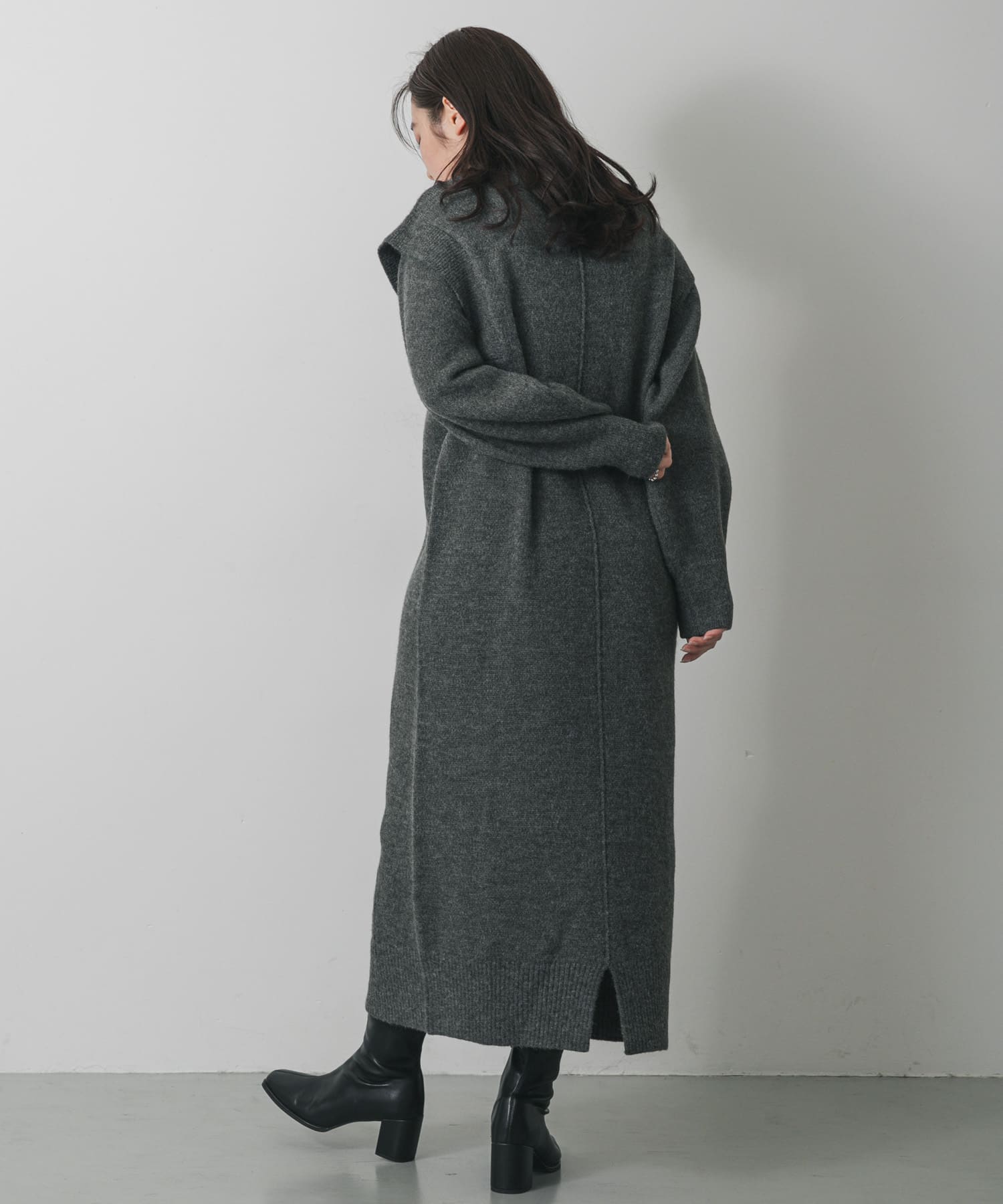 身長：158cm サイズ：one