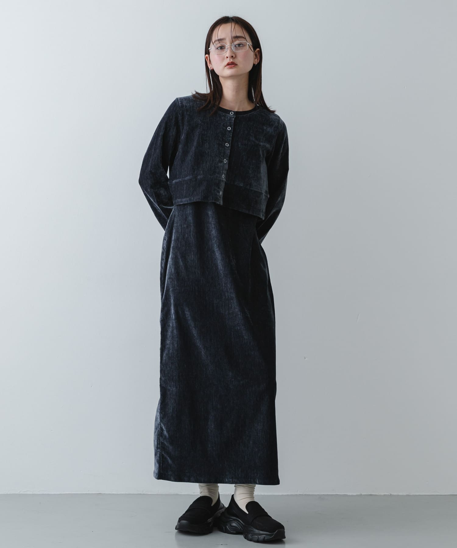 身長：169cm サイズ：one