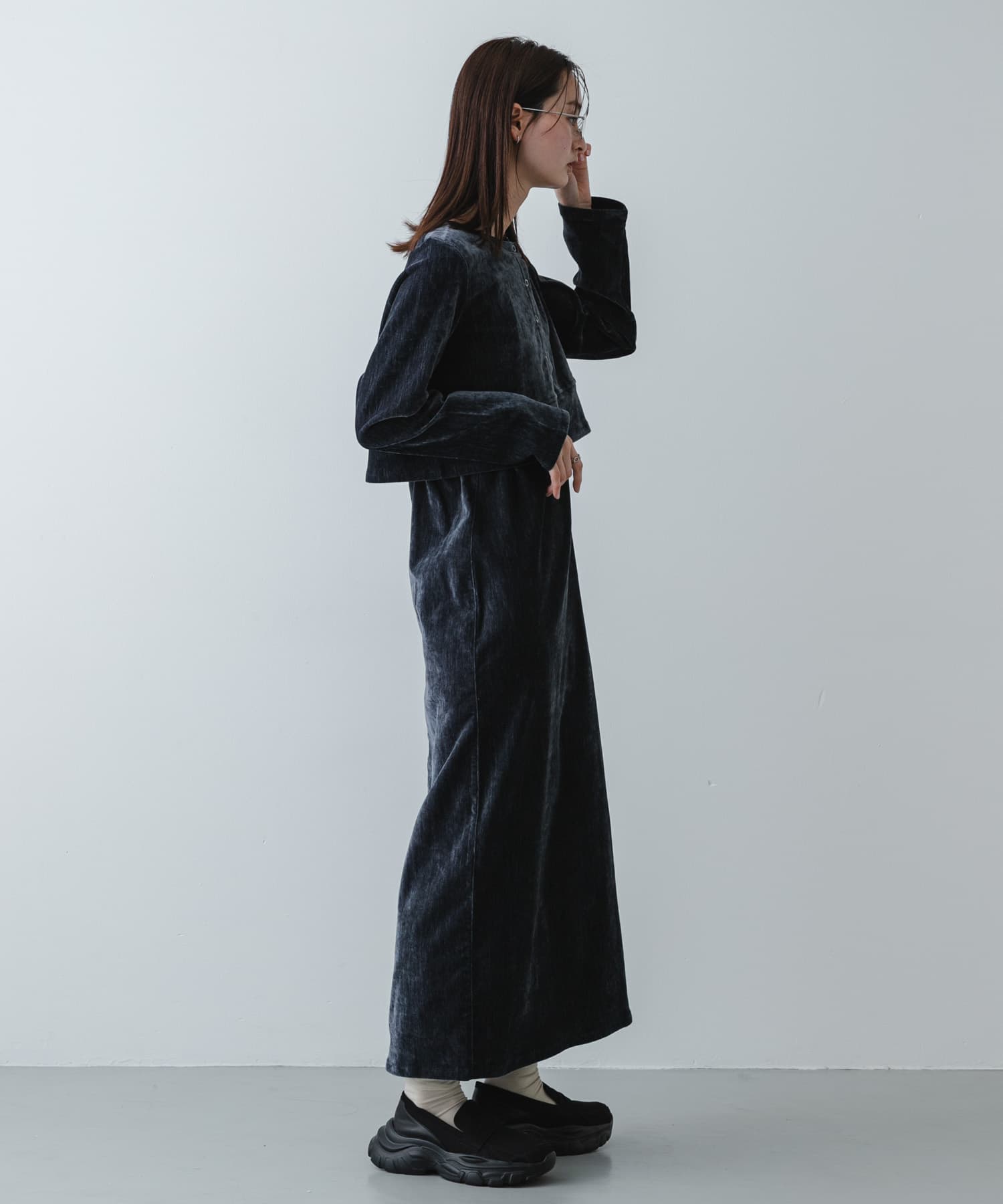 身長：169cm サイズ：one