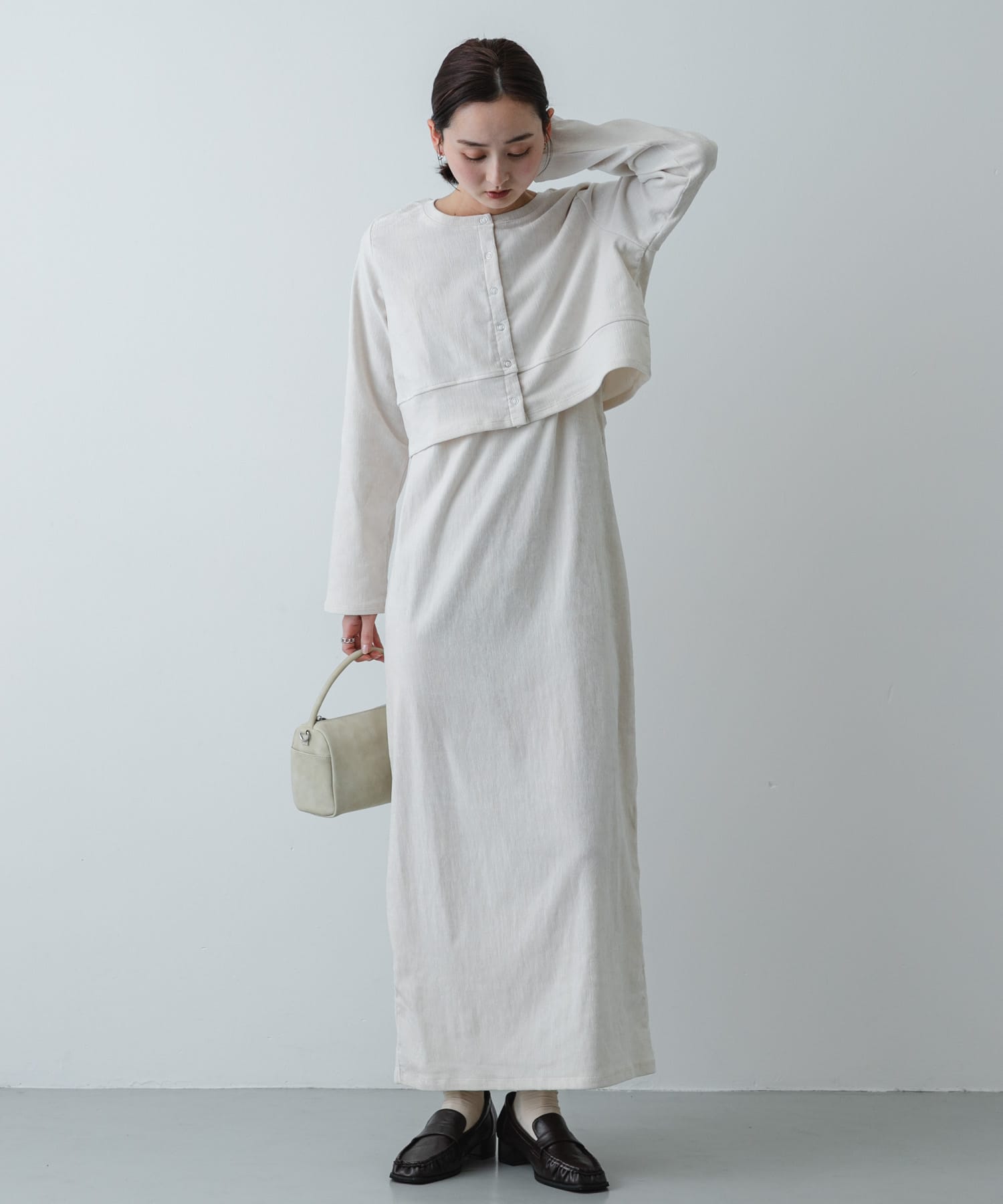 身長：169cm サイズ：one