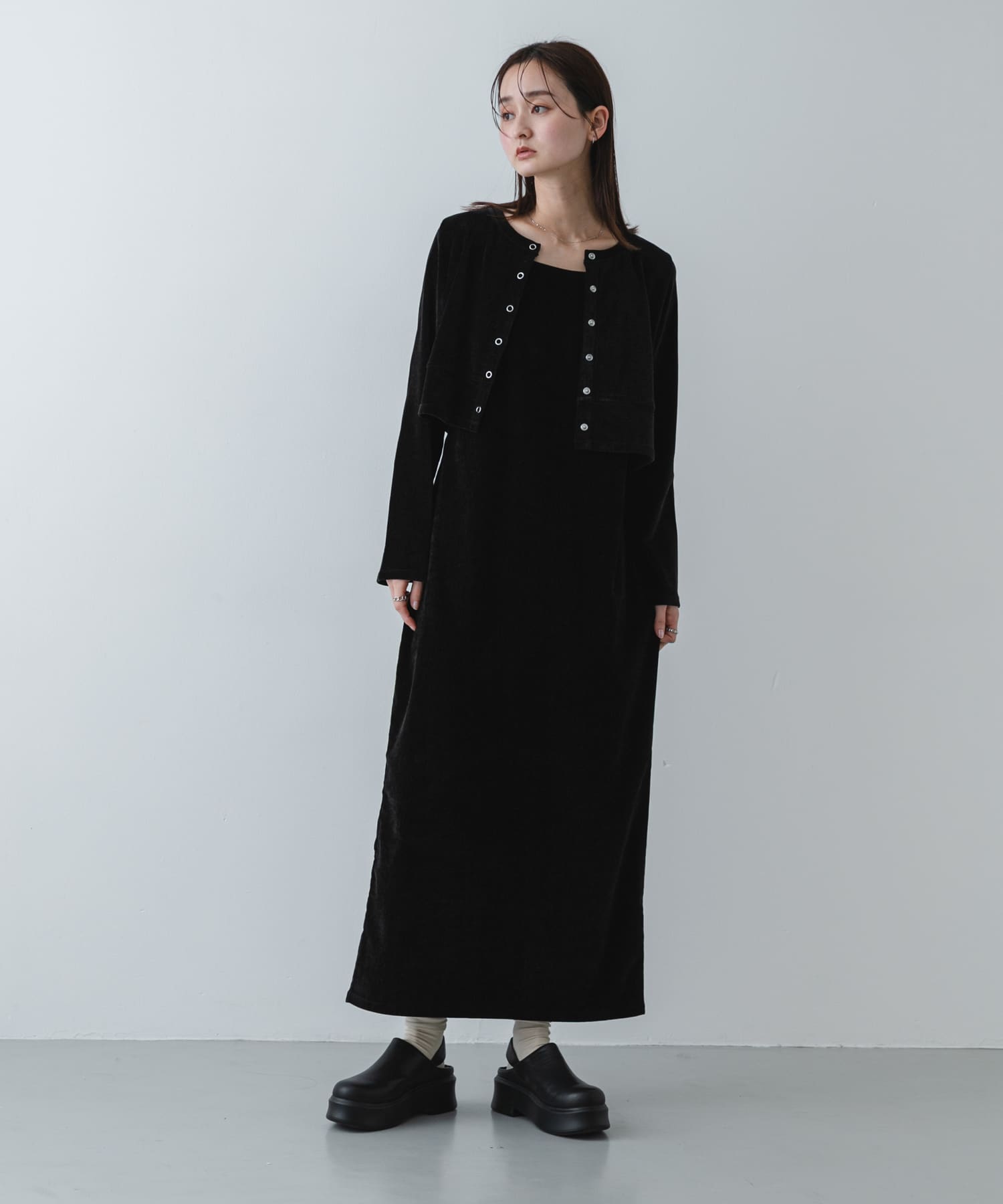 身長：169cm サイズ：one