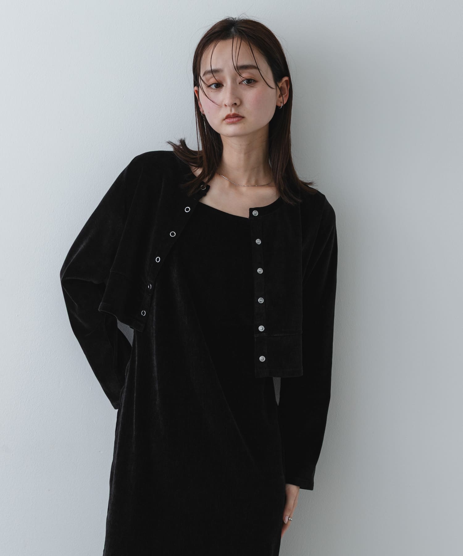 身長：169cm サイズ：one