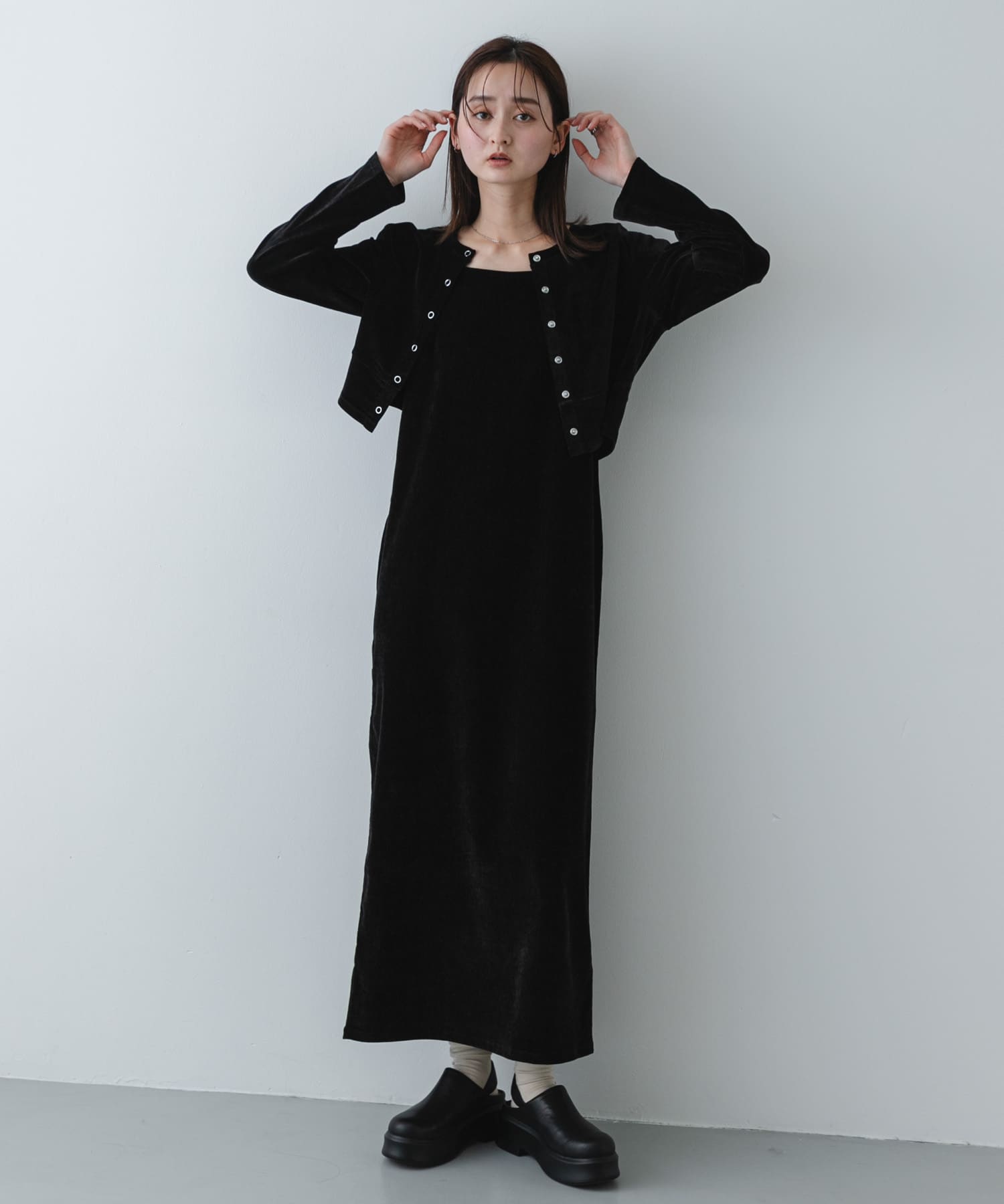 身長：169cm サイズ：one