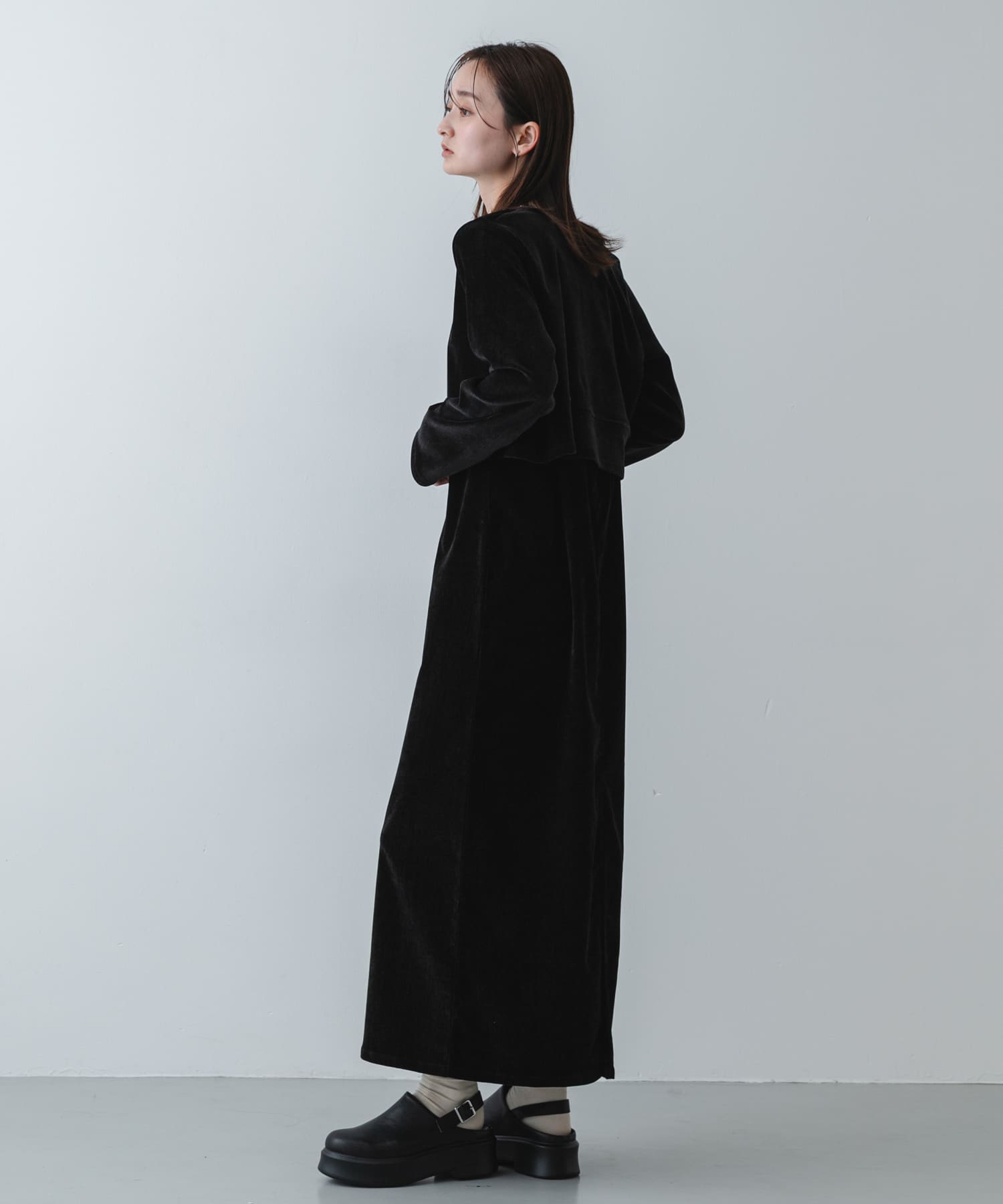 身長：169cm サイズ：one