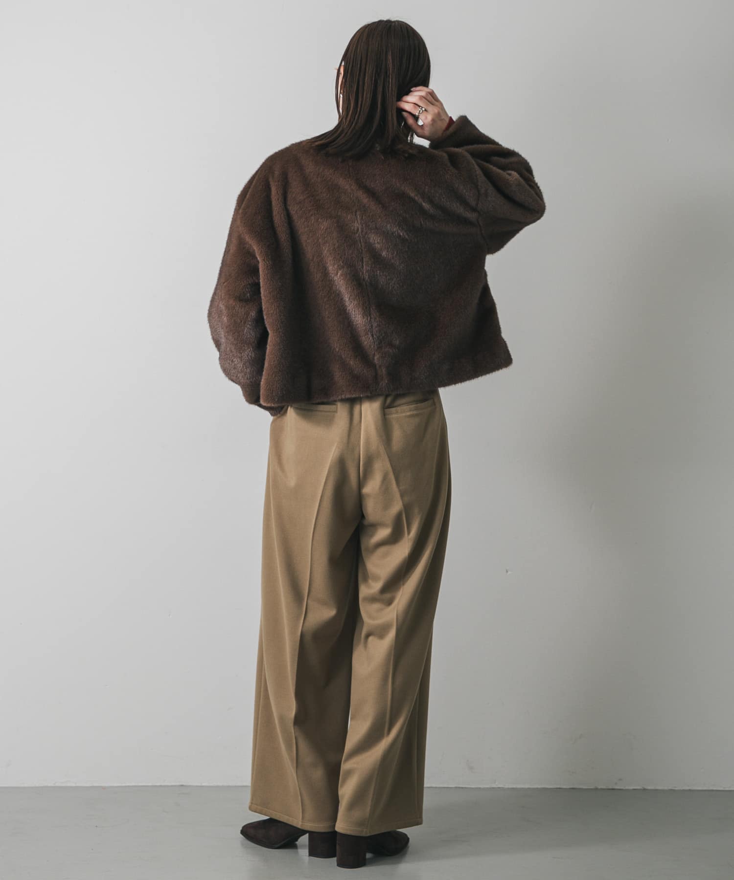 身長：169cm サイズ：one