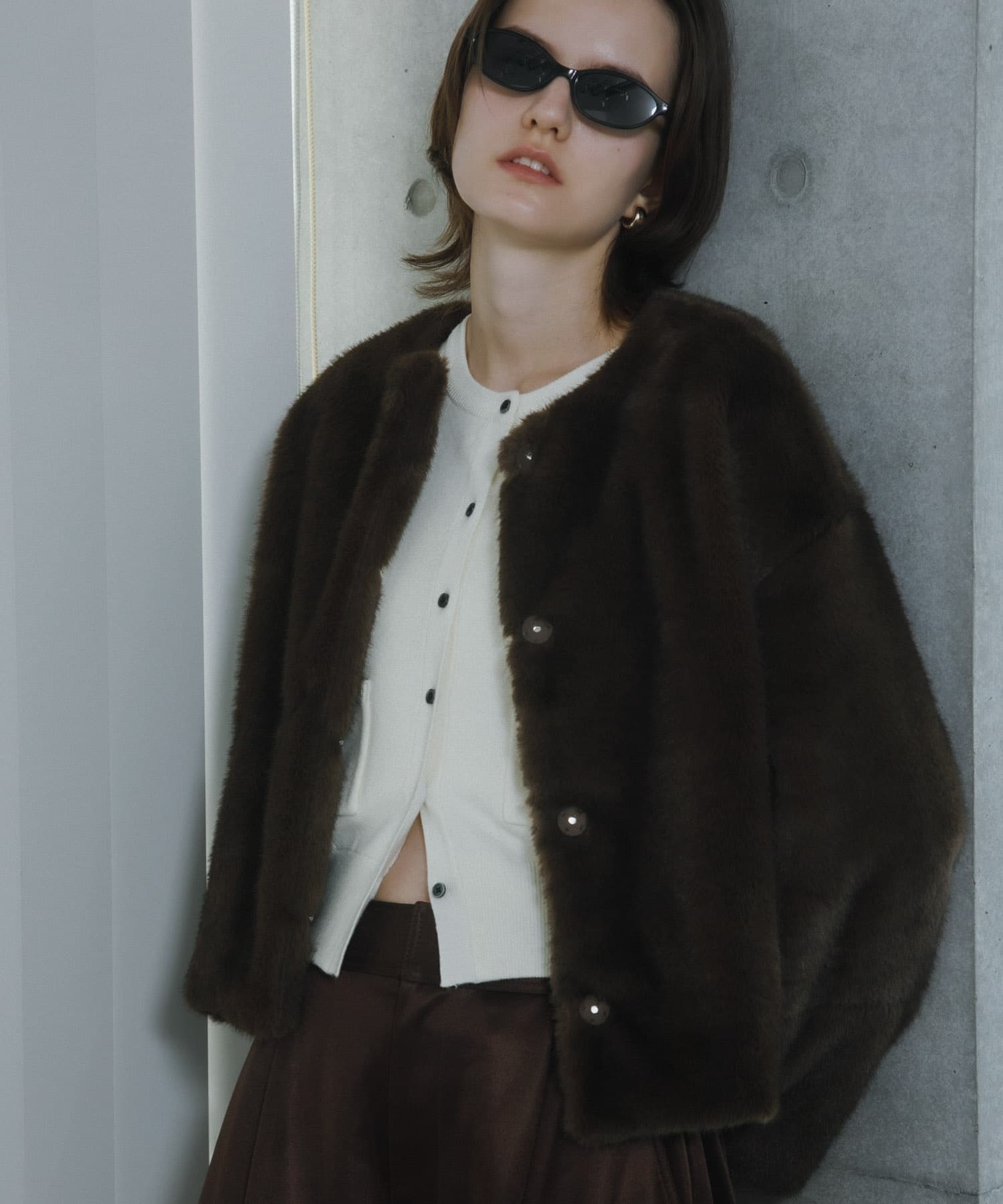 身長：172cm サイズ：one