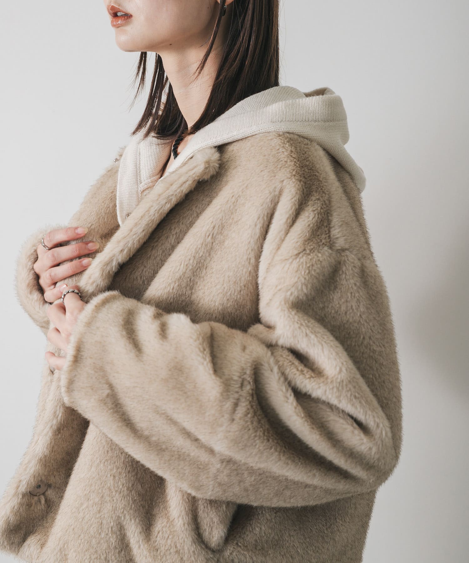 身長：169cm サイズ：one