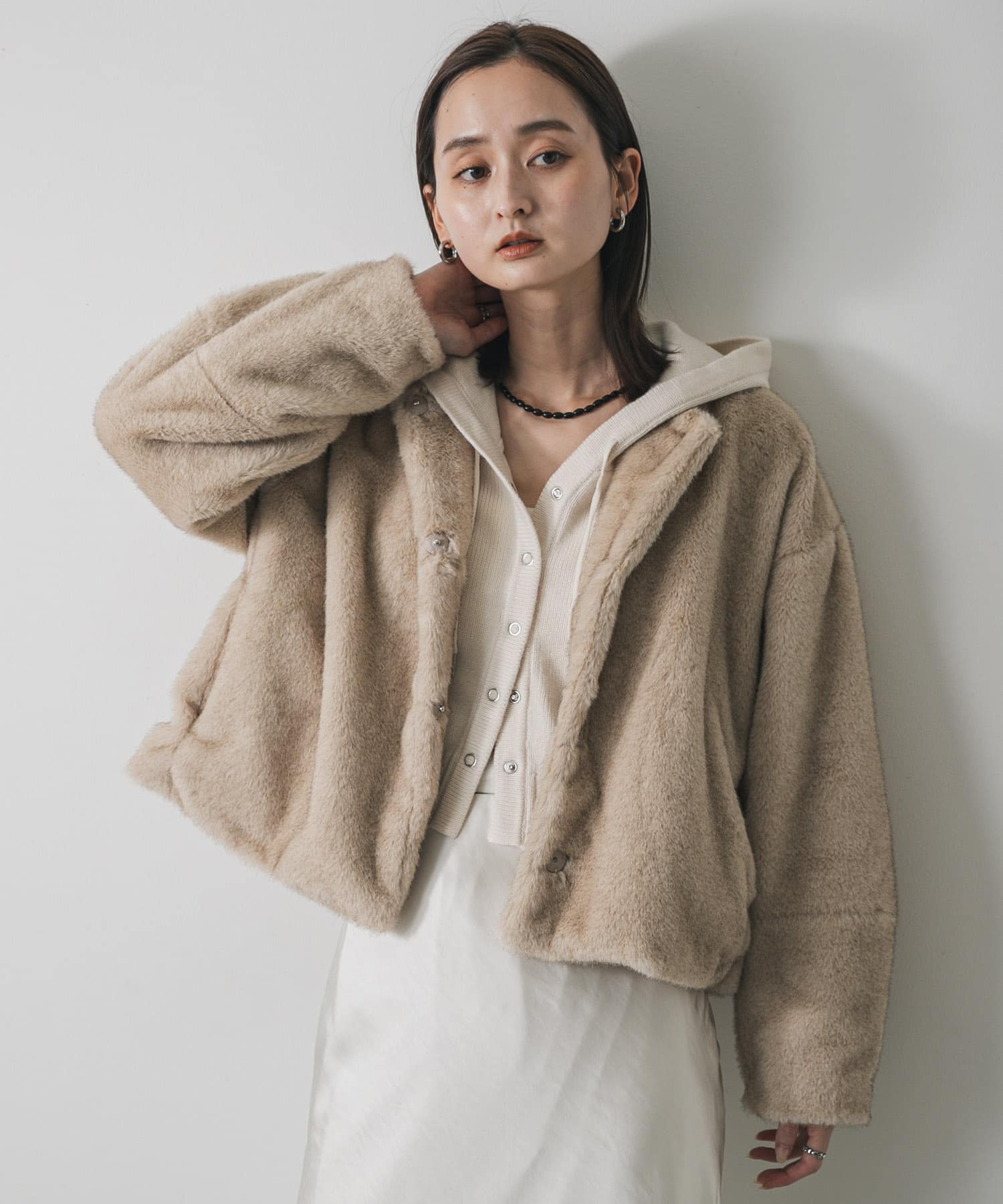 身長：169cm サイズ：one