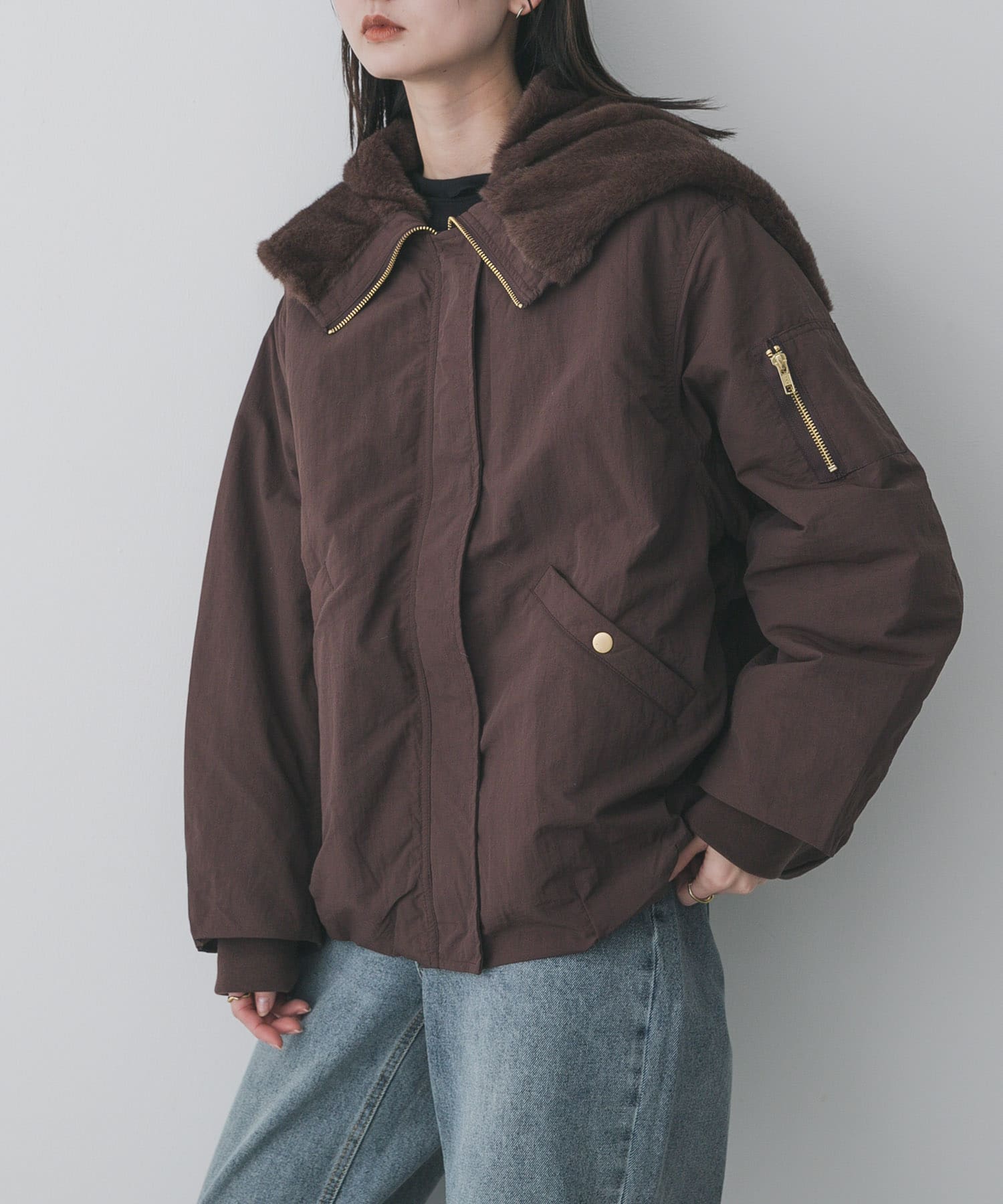 身長：169cm サイズ：one