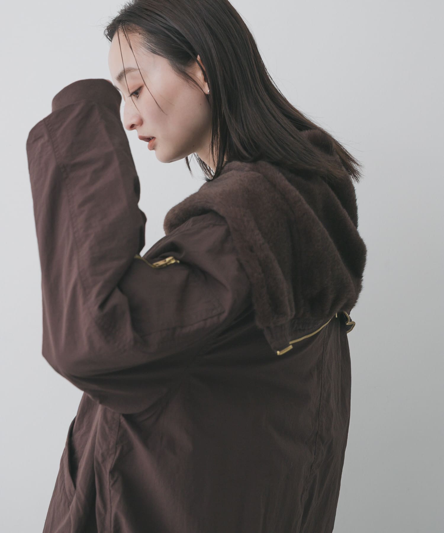 身長：169cm サイズ：one