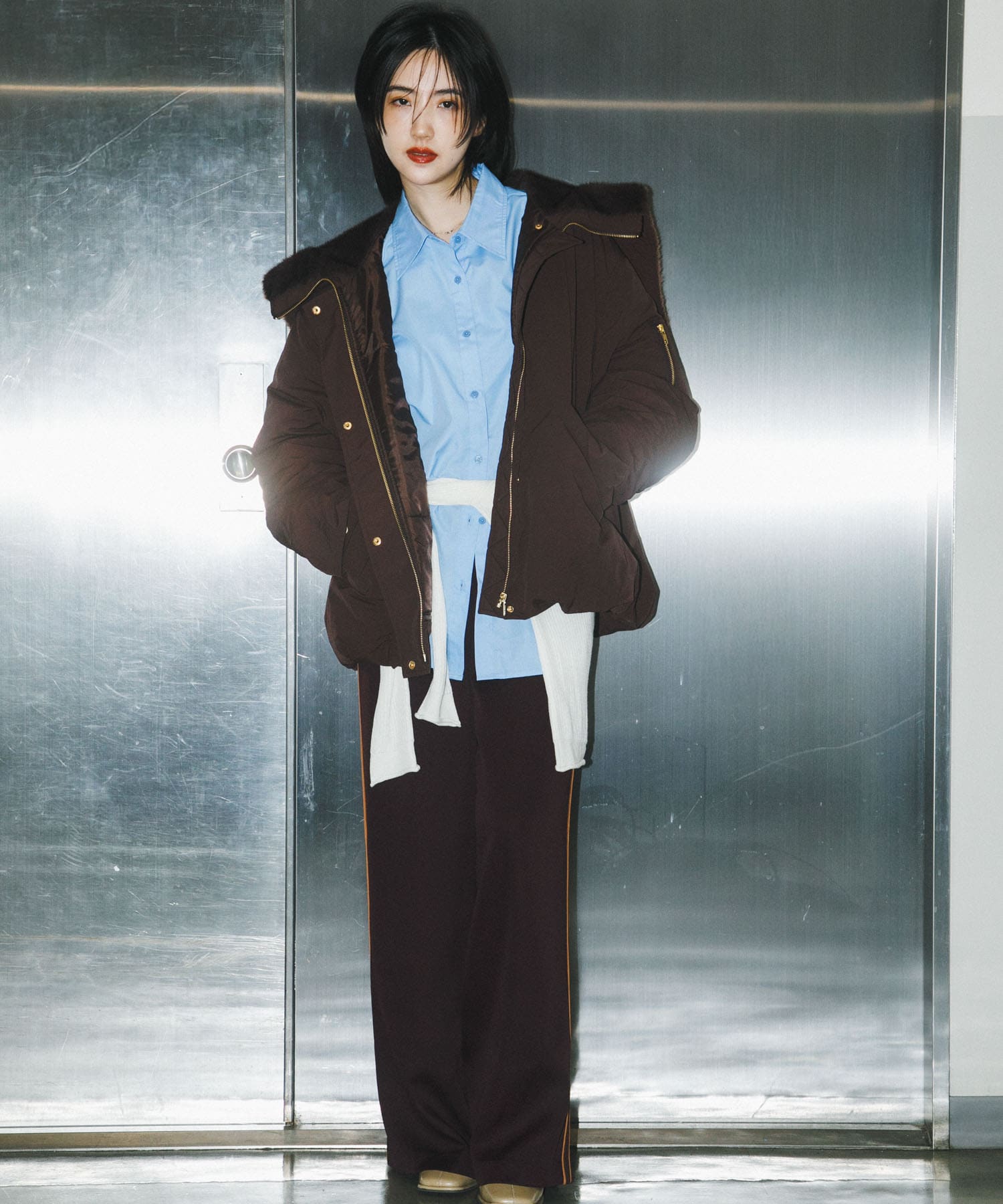 身長：162cm サイズ：one