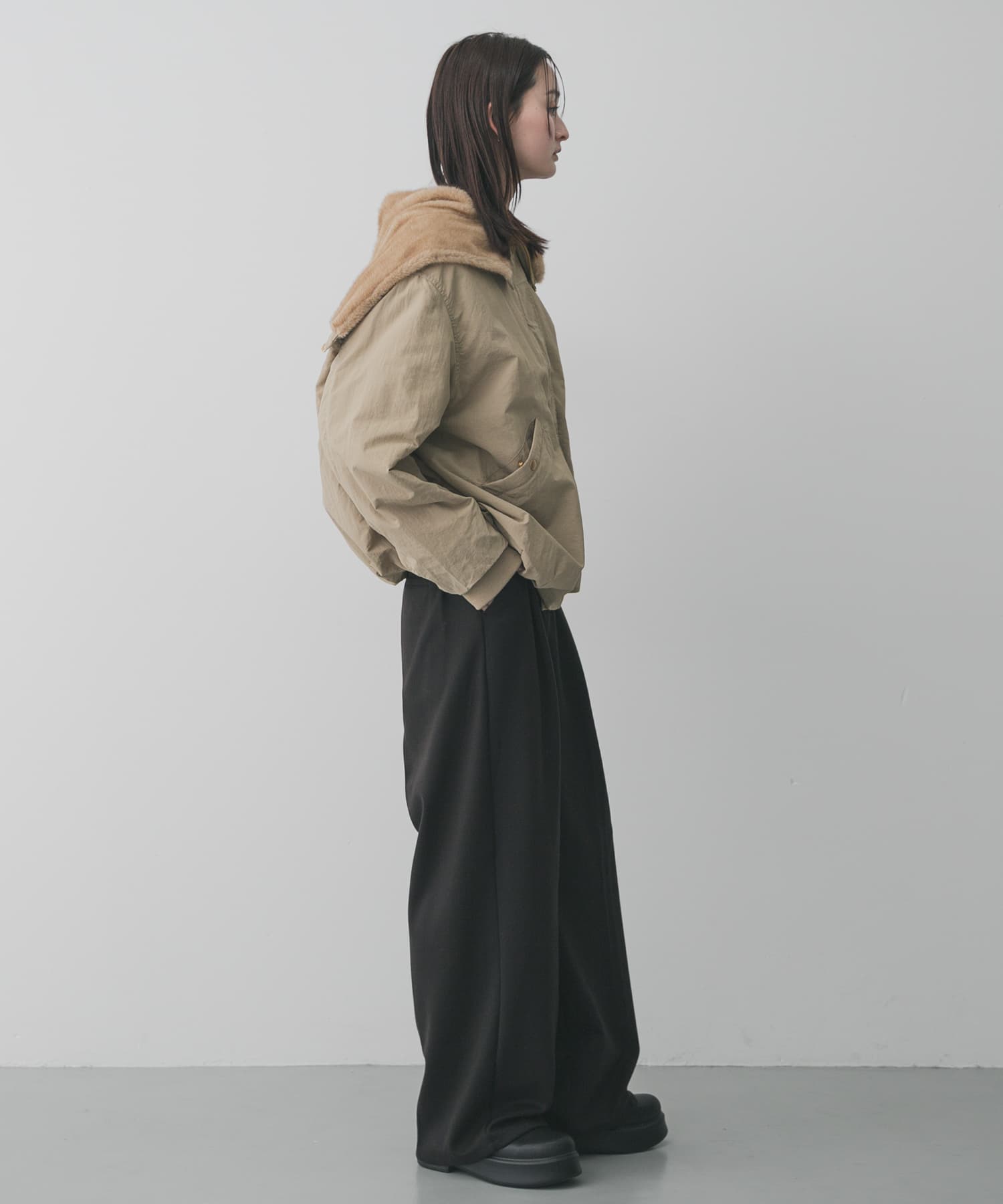 身長：169cm サイズ：one