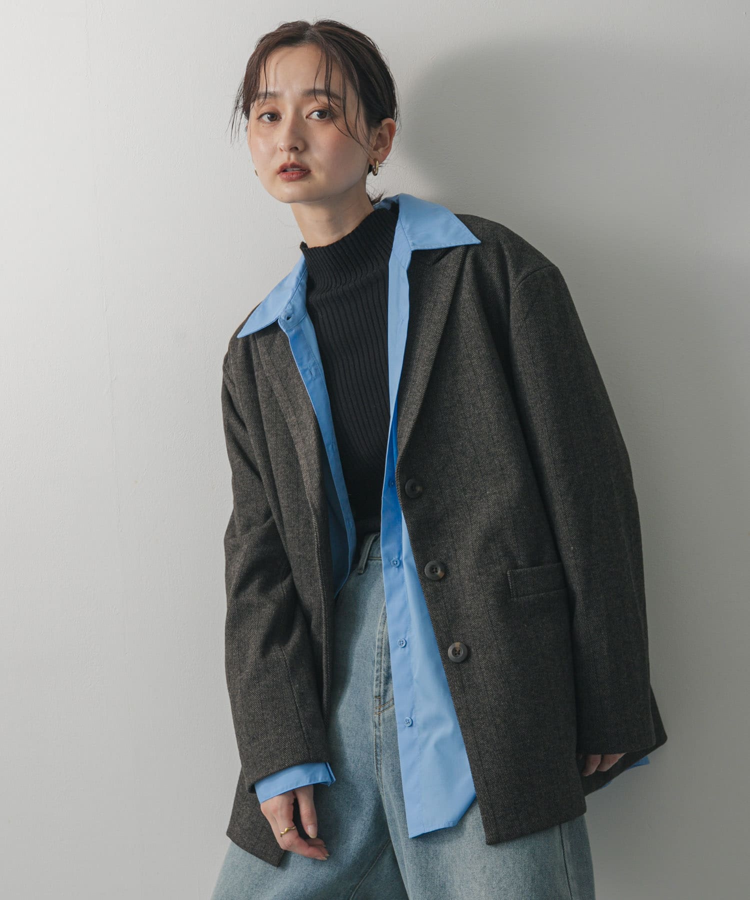 身長：169cm サイズ：one