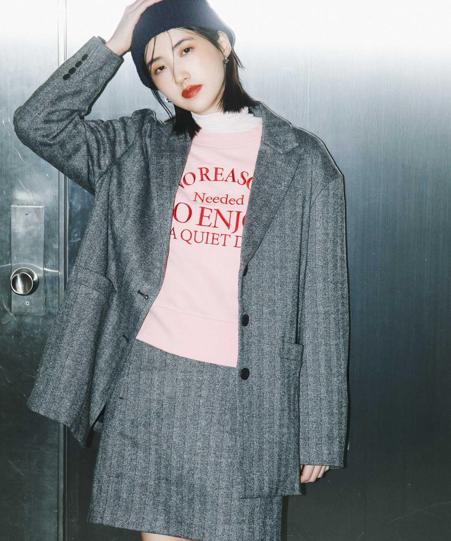 ジャージーメルトンテーラード