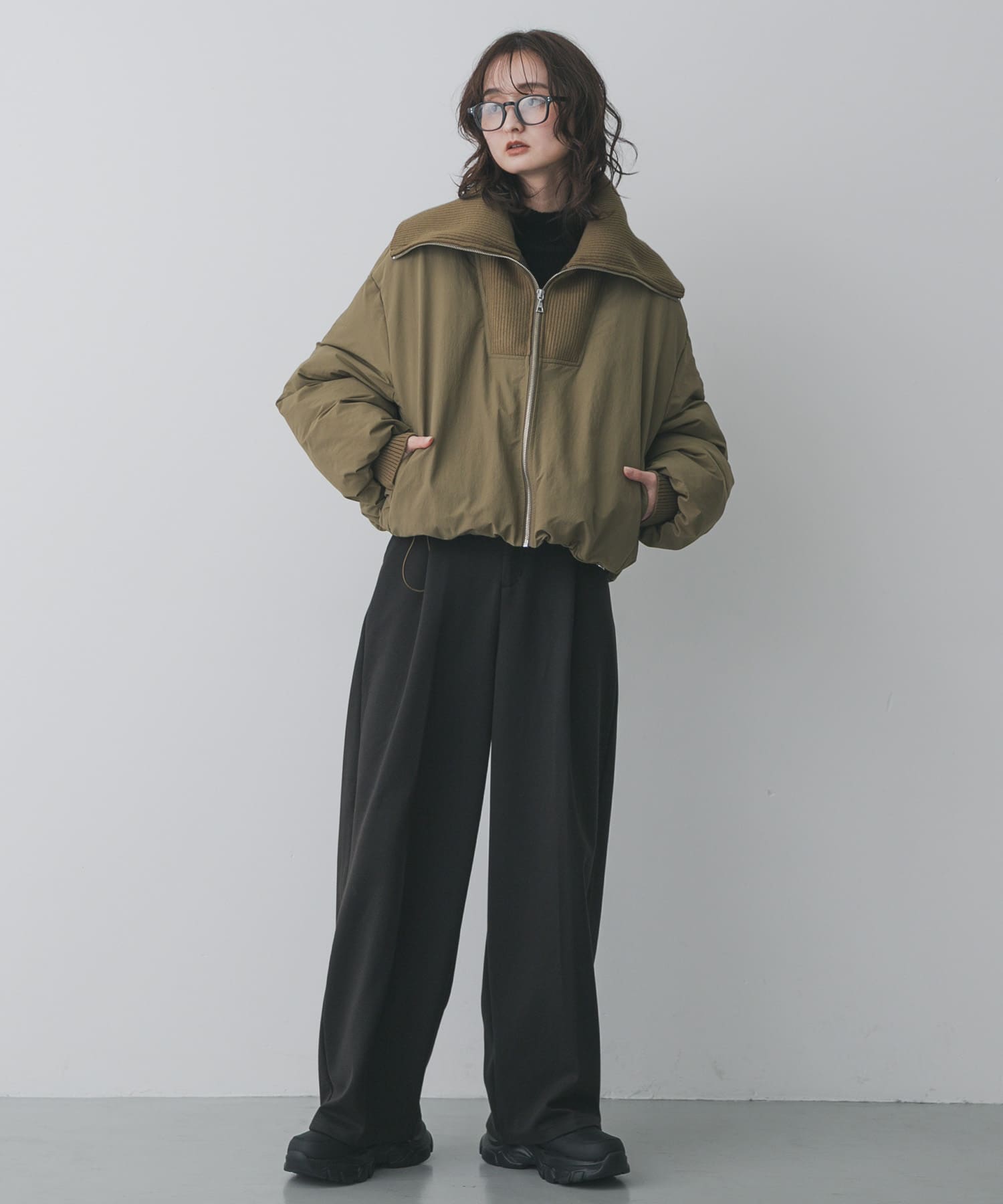 身長：169cm サイズ：one