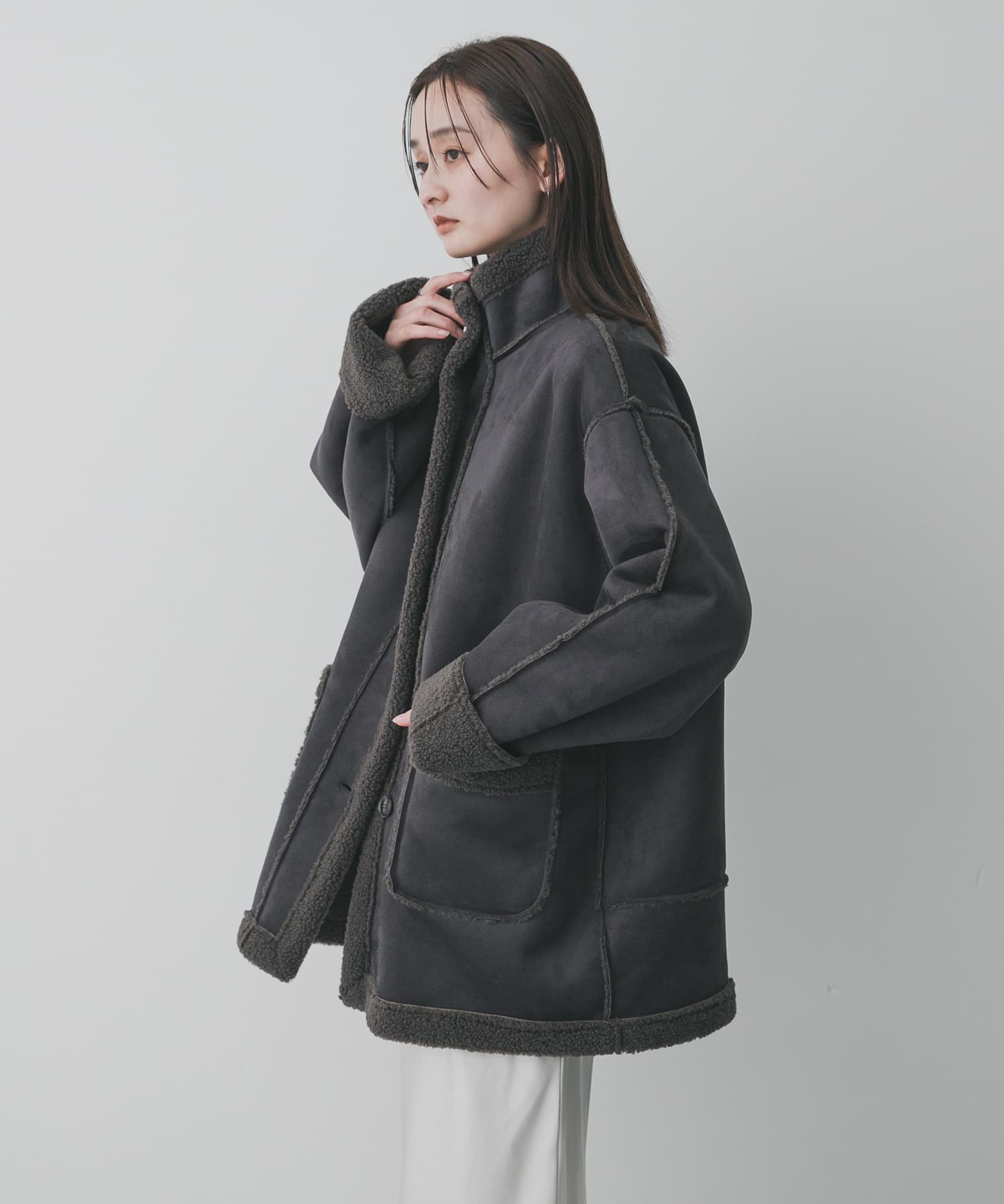 身長：169cm サイズ：one