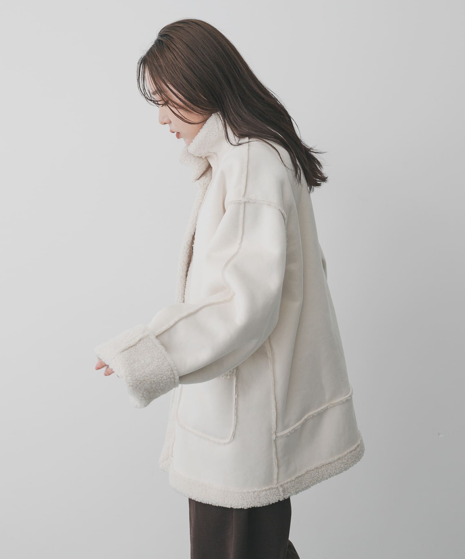 身長：158cm サイズ：one