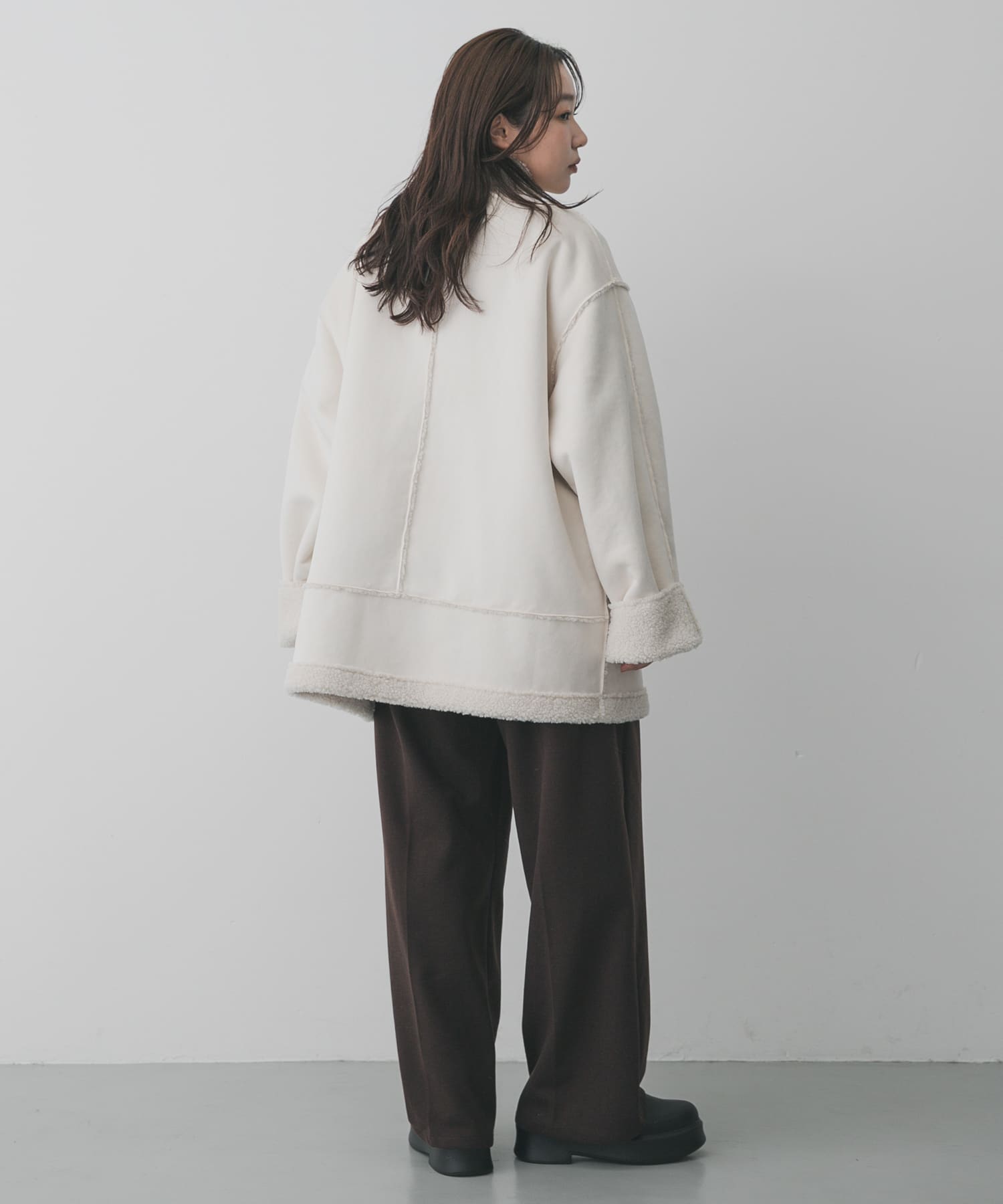 身長：158cm サイズ：one