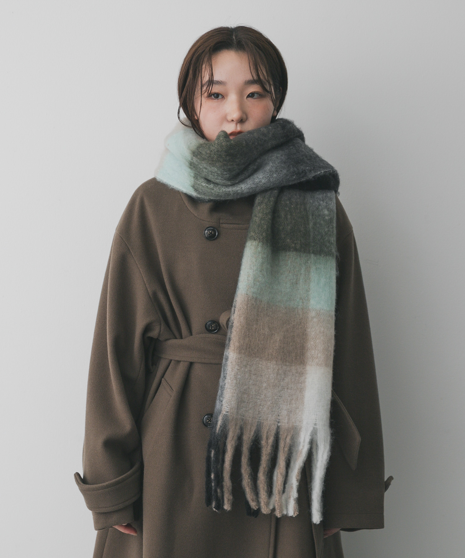 ボリュームチェックストール