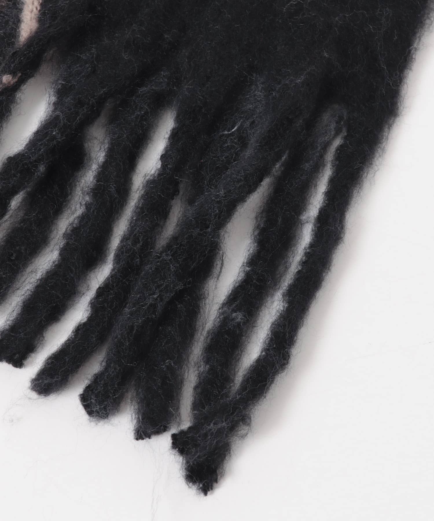 ボリュームチェックストール GRAY One