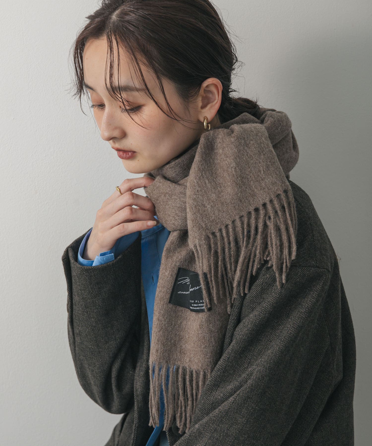 locally×accessories mau ストール linen｜抗菌・防臭加工・UVカット