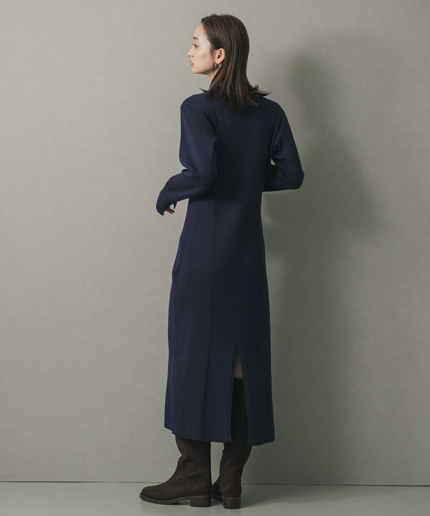 FSロングブーツ D.BROWN M