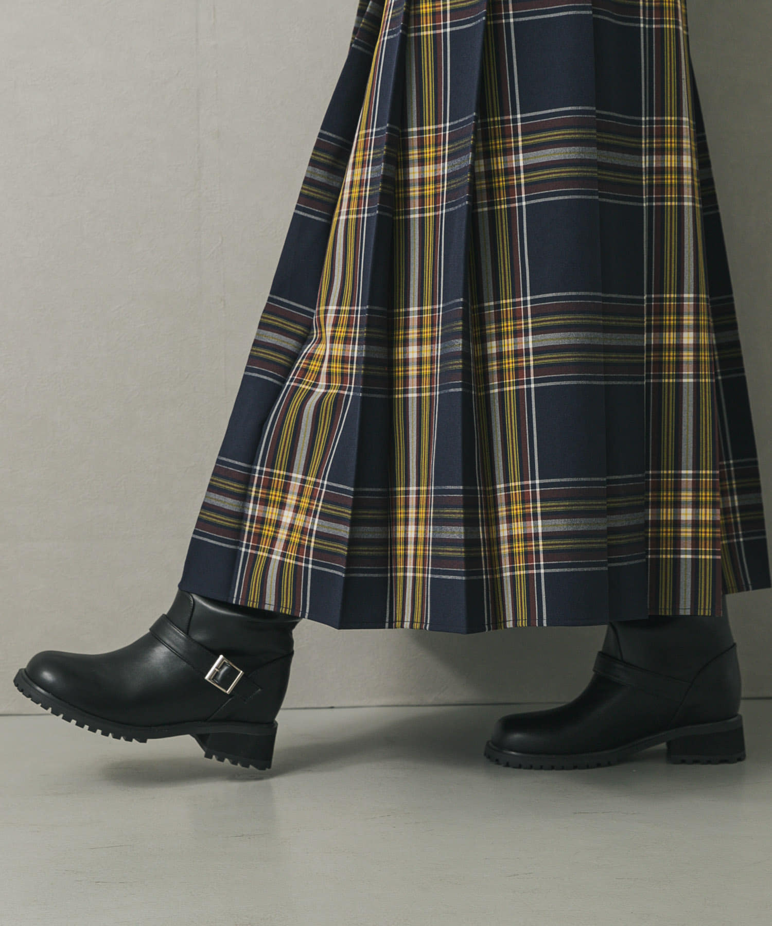 エンジニアブーツ BLACK S