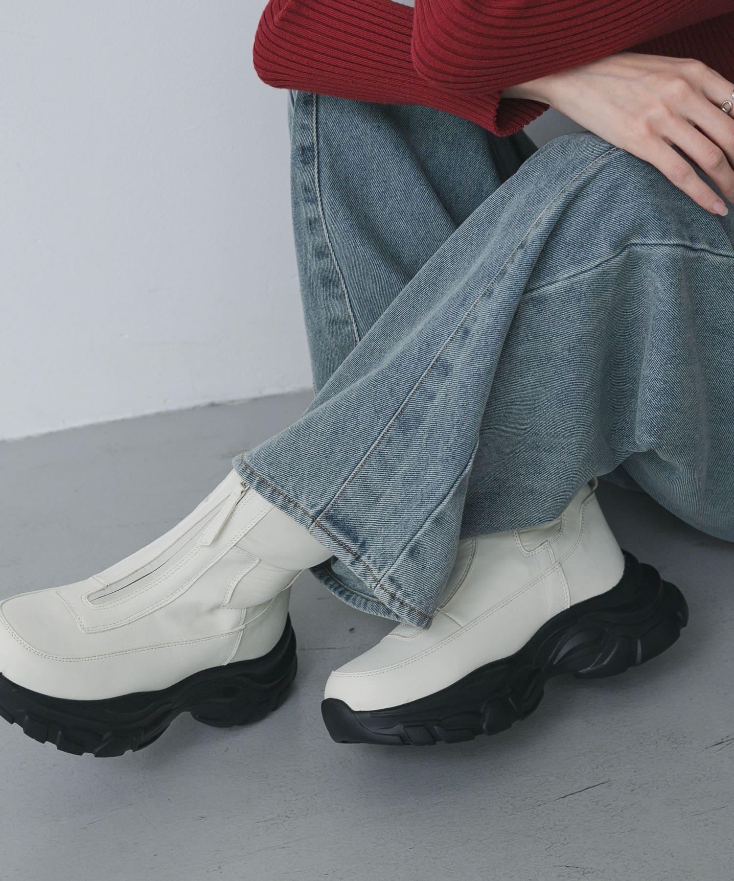 スノーブーツ IVORY M