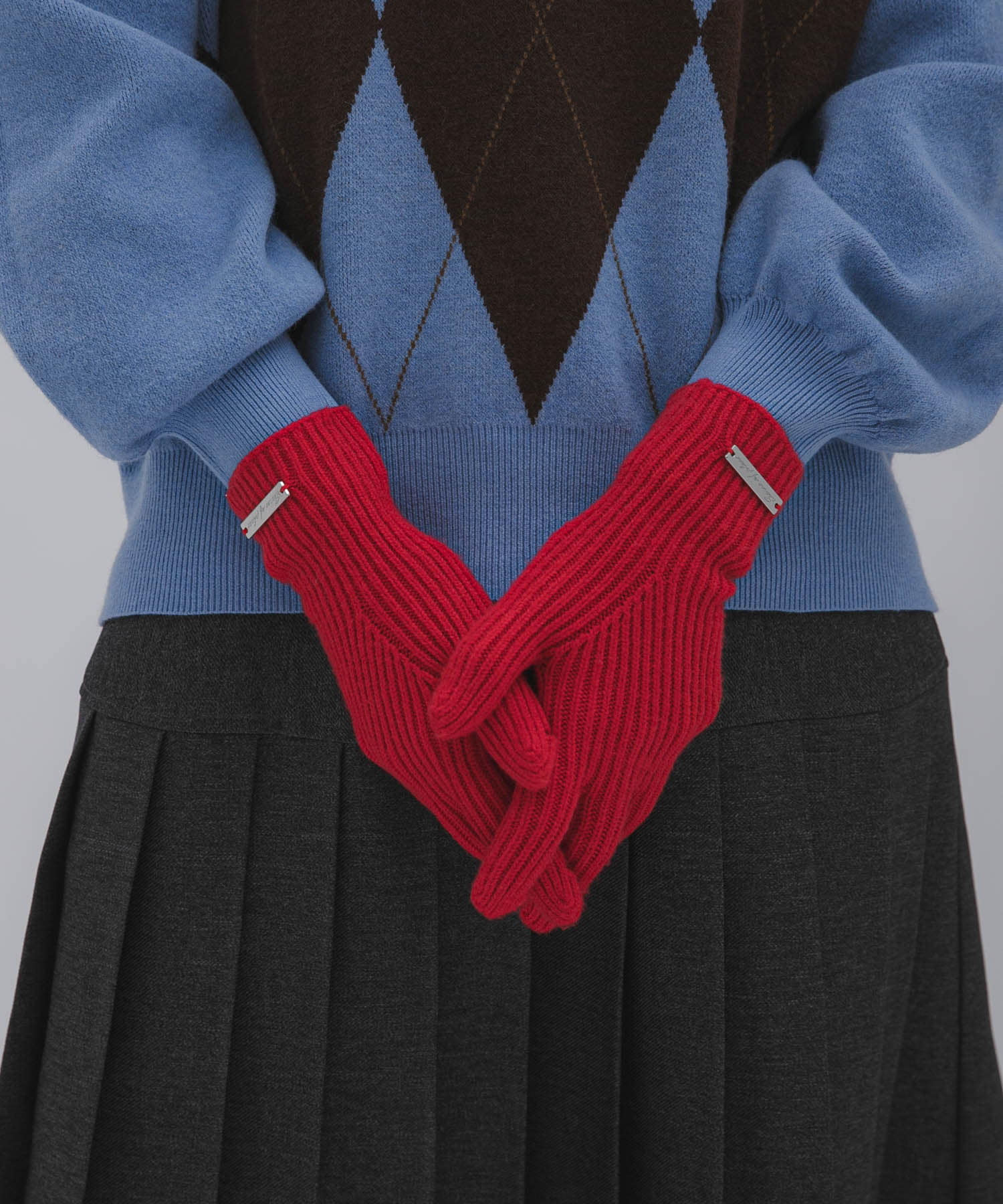 モチモチニットグローブ RED one